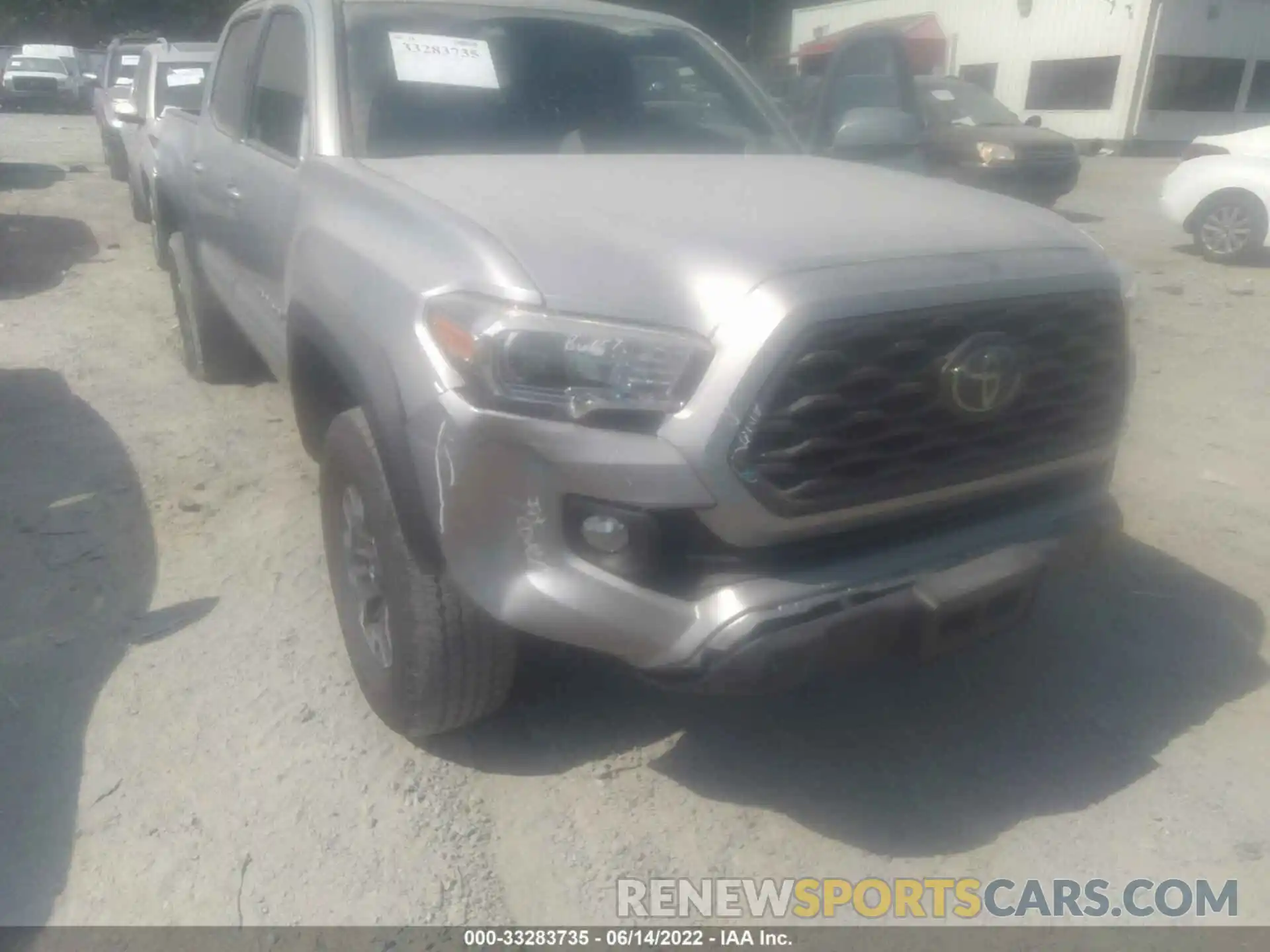 6 Photograph of a damaged car 5TFCZ5AN2MX268782 TOYOTA TACOMA 4WD 2021