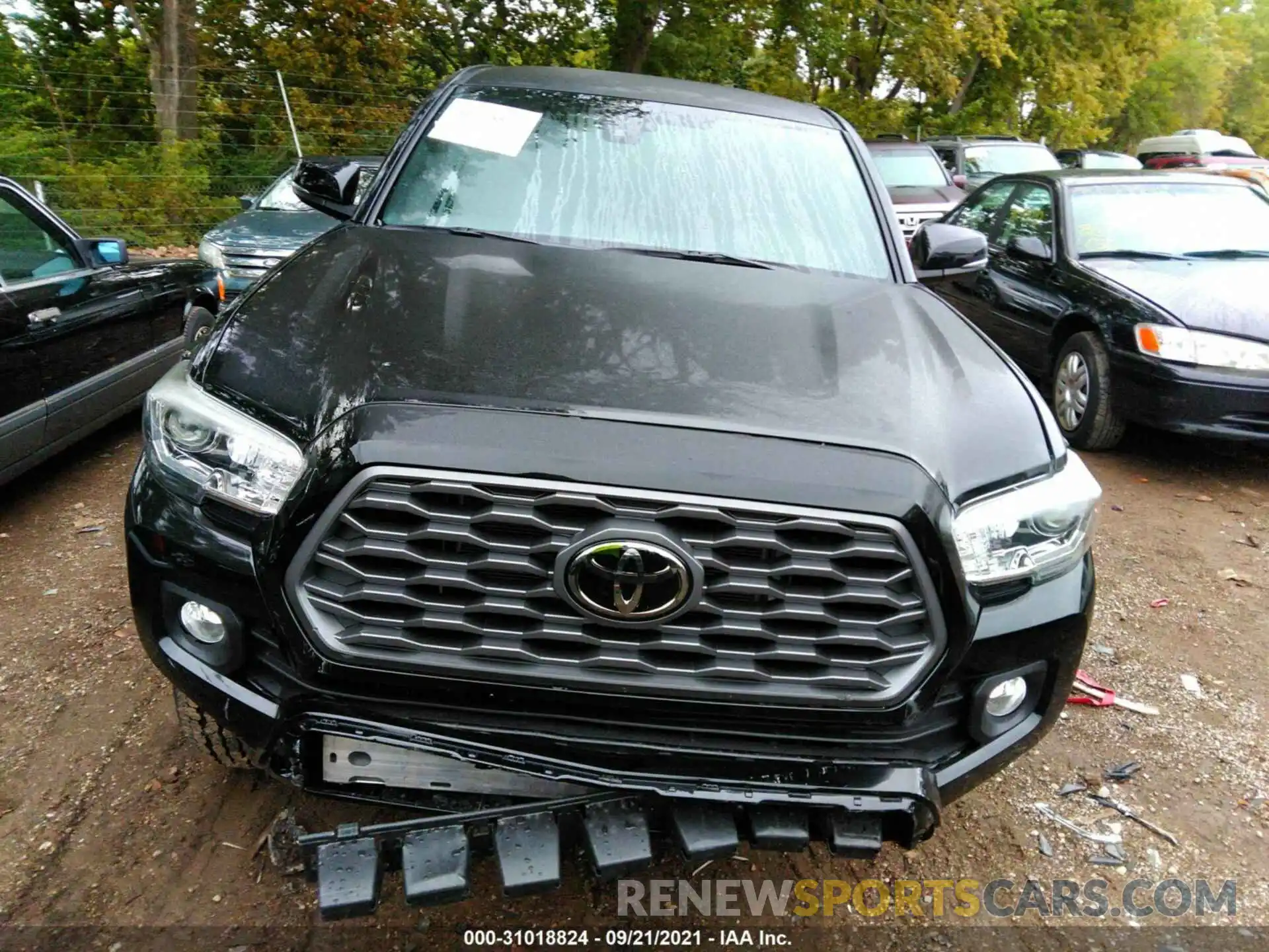 6 Фотография поврежденного автомобиля 5TFCZ5AN2MX269060 TOYOTA TACOMA 4WD 2021