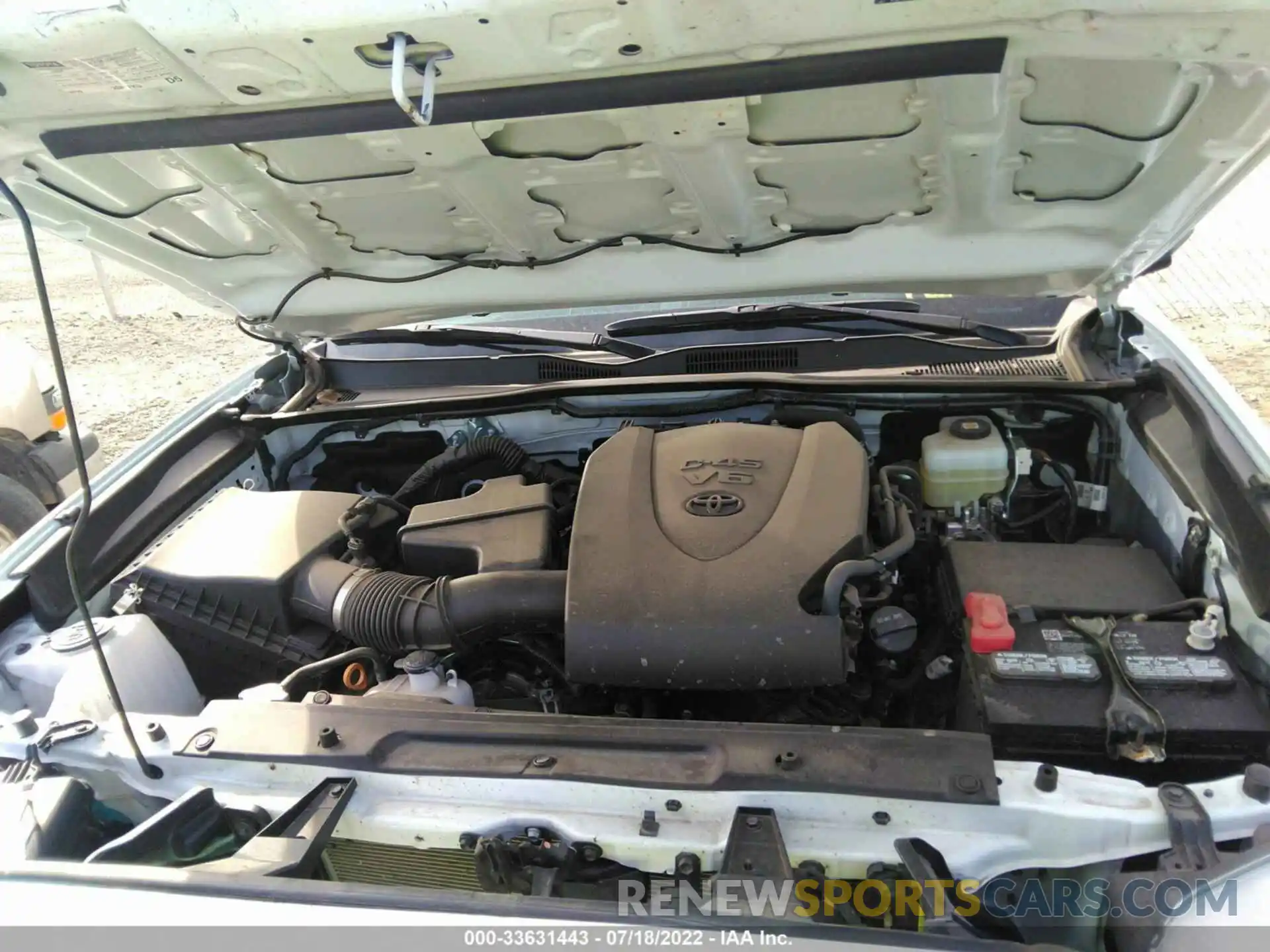 10 Photograph of a damaged car 5TFCZ5AN2MX269334 TOYOTA TACOMA 4WD 2021