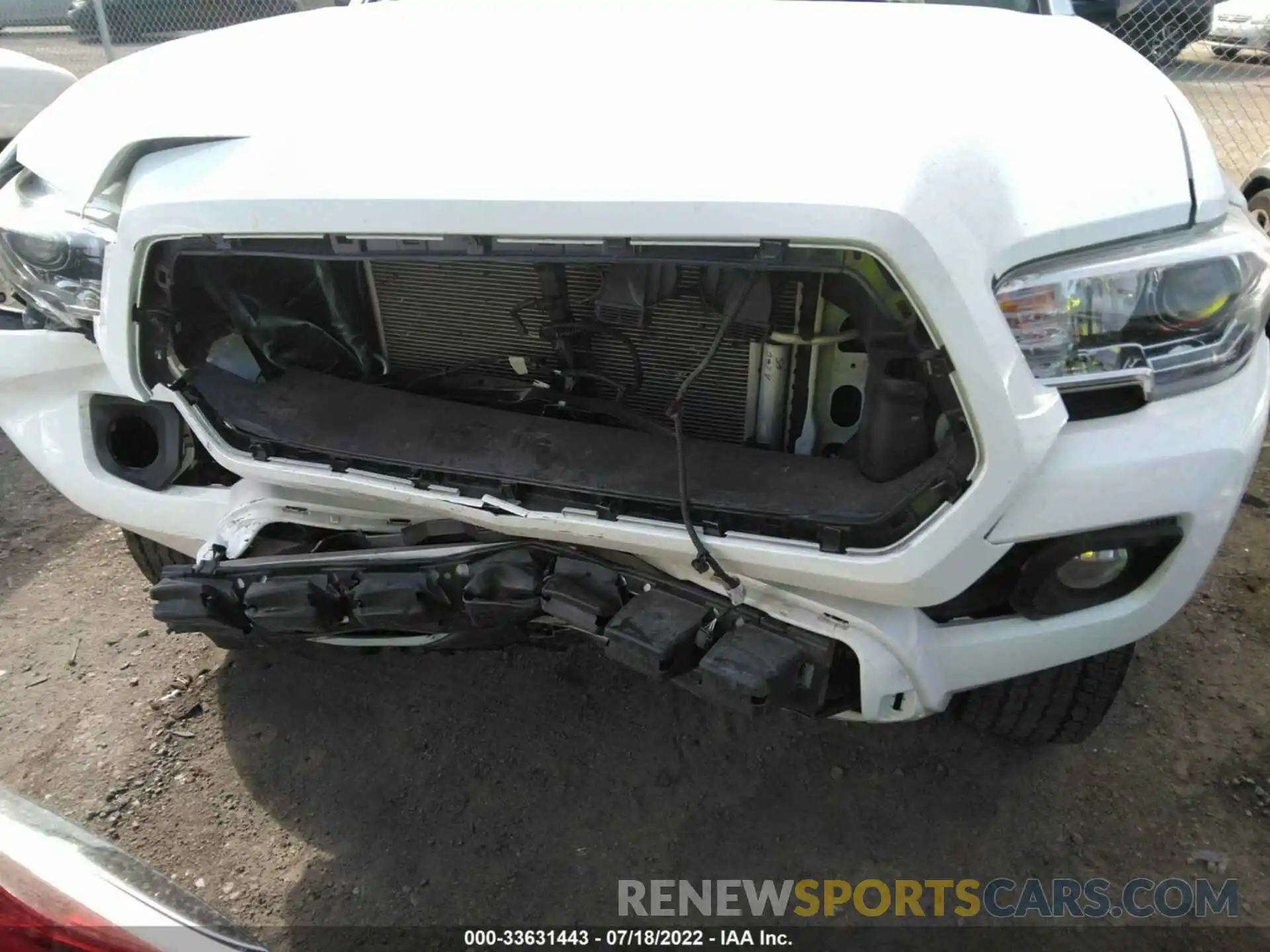 6 Фотография поврежденного автомобиля 5TFCZ5AN2MX269334 TOYOTA TACOMA 4WD 2021