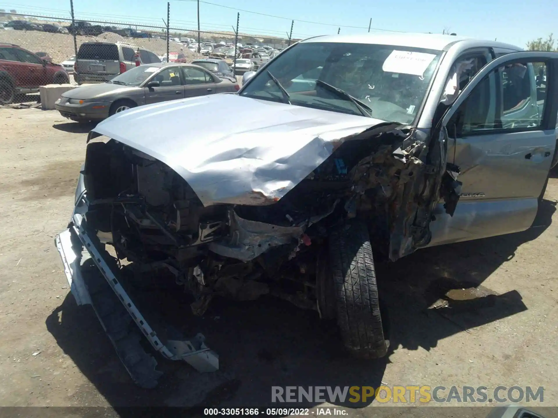 6 Photograph of a damaged car 5TFCZ5AN2MX275862 TOYOTA TACOMA 4WD 2021