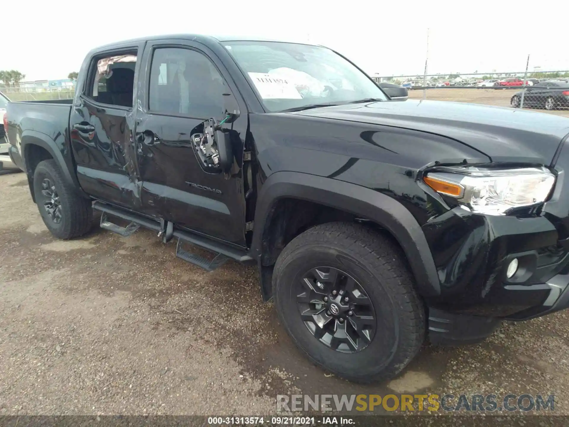 6 Photograph of a damaged car 5TFCZ5AN2MX281399 TOYOTA TACOMA 4WD 2021