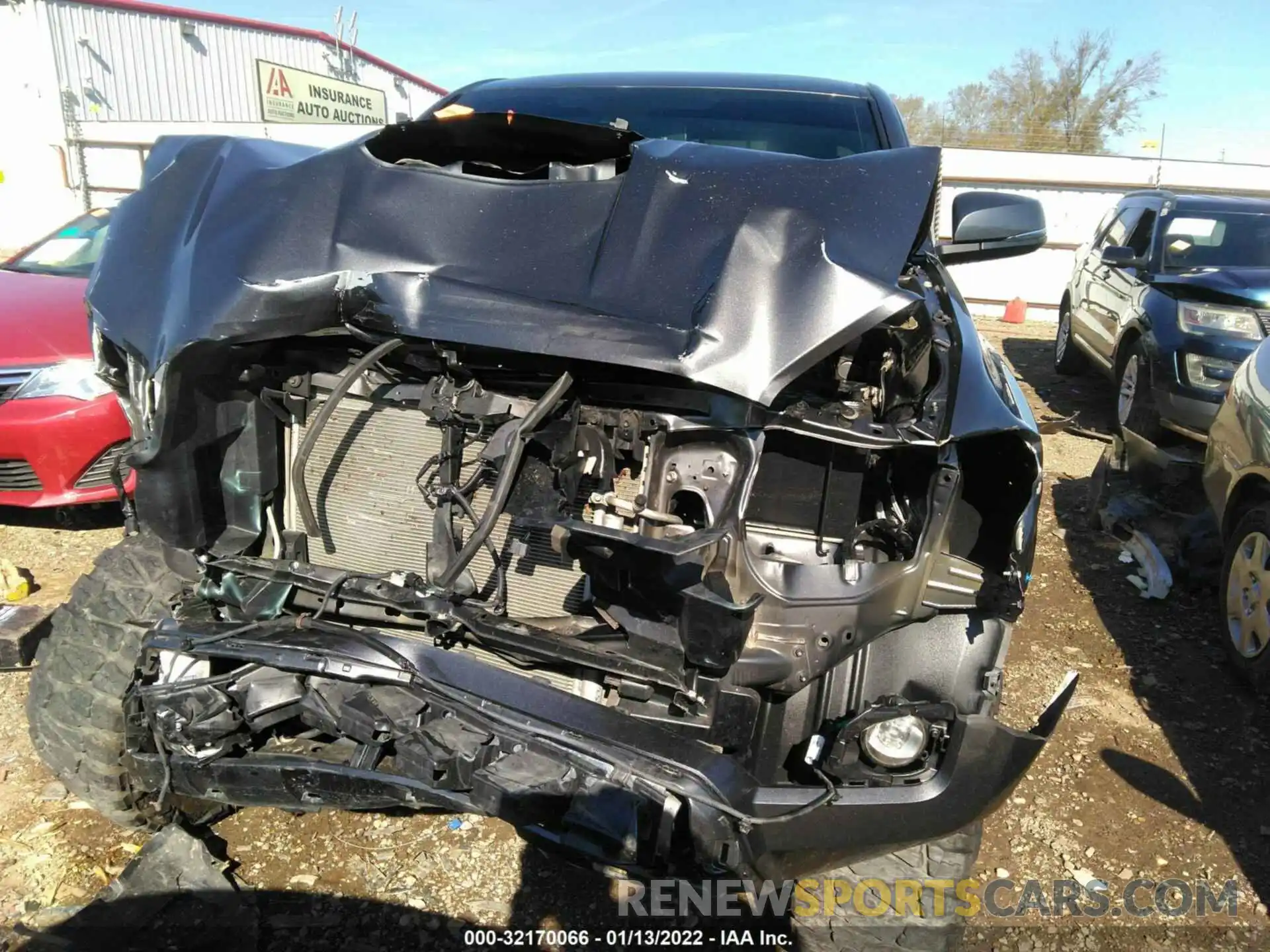 6 Photograph of a damaged car 5TFCZ5AN3MX248072 TOYOTA TACOMA 4WD 2021