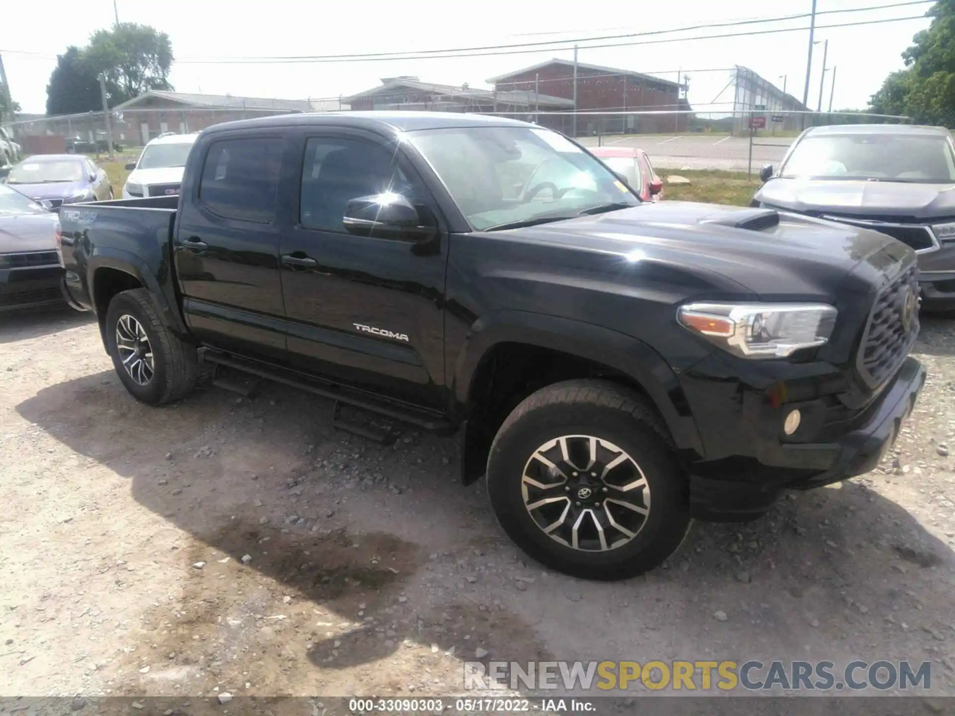 1 Photograph of a damaged car 5TFCZ5AN3MX269813 TOYOTA TACOMA 4WD 2021