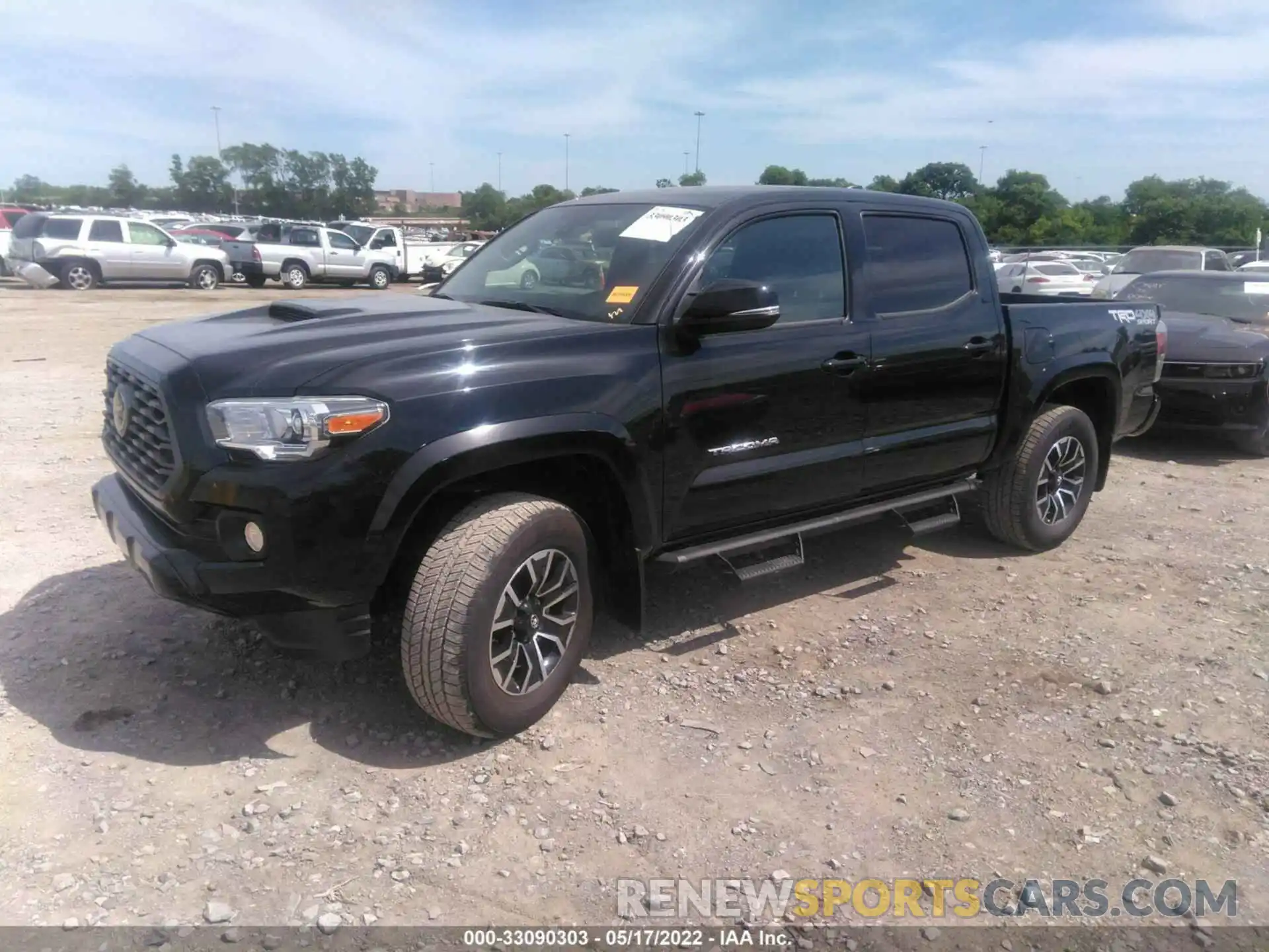 2 Photograph of a damaged car 5TFCZ5AN3MX269813 TOYOTA TACOMA 4WD 2021