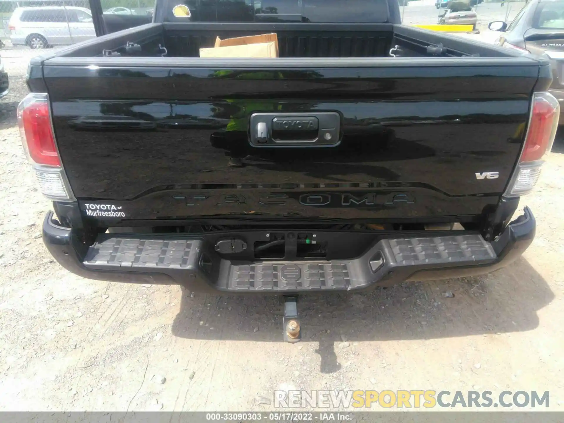 6 Photograph of a damaged car 5TFCZ5AN3MX269813 TOYOTA TACOMA 4WD 2021