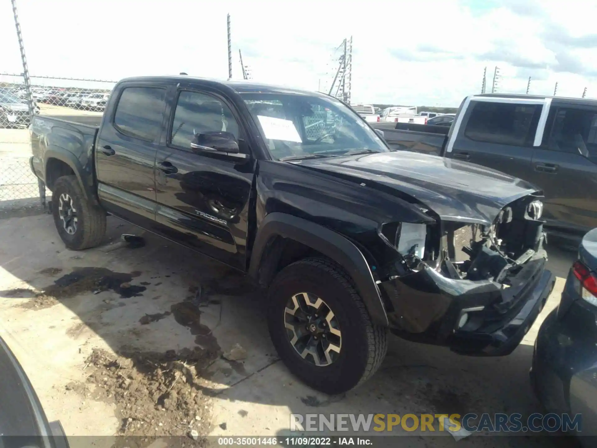 1 Фотография поврежденного автомобиля 5TFCZ5AN3MX269987 TOYOTA TACOMA 4WD 2021