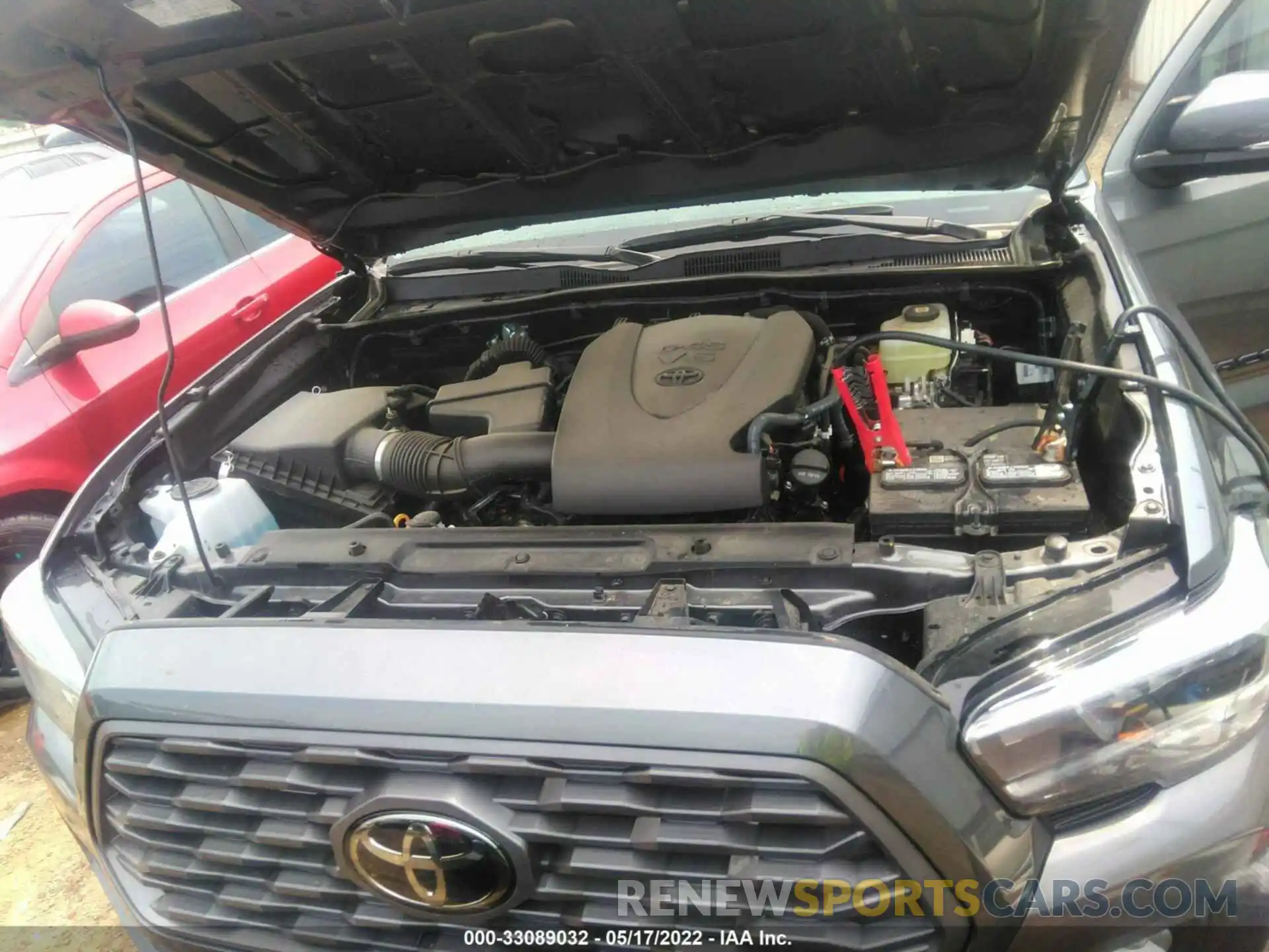 10 Photograph of a damaged car 5TFCZ5AN3MX277880 TOYOTA TACOMA 4WD 2021