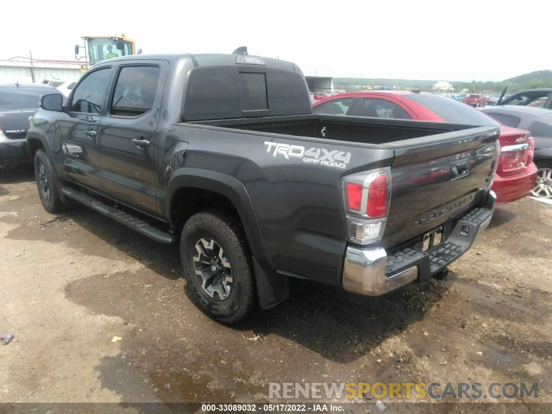 3 Photograph of a damaged car 5TFCZ5AN3MX277880 TOYOTA TACOMA 4WD 2021