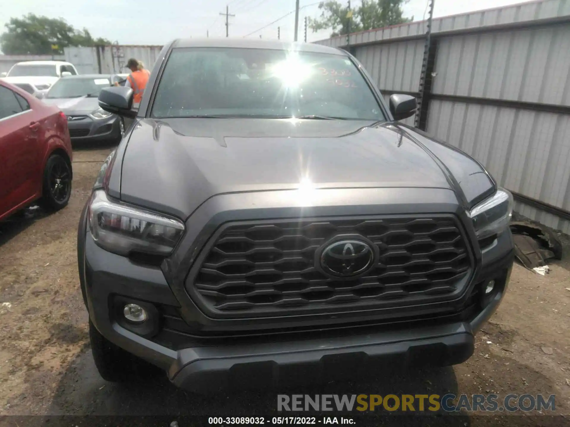 6 Photograph of a damaged car 5TFCZ5AN3MX277880 TOYOTA TACOMA 4WD 2021