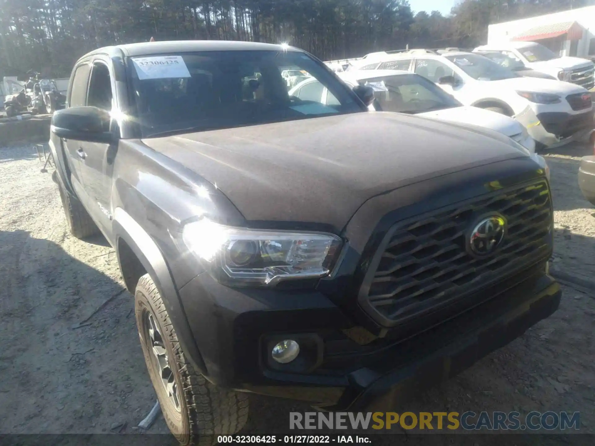 1 Фотография поврежденного автомобиля 5TFCZ5AN4MX264622 TOYOTA TACOMA 4WD 2021