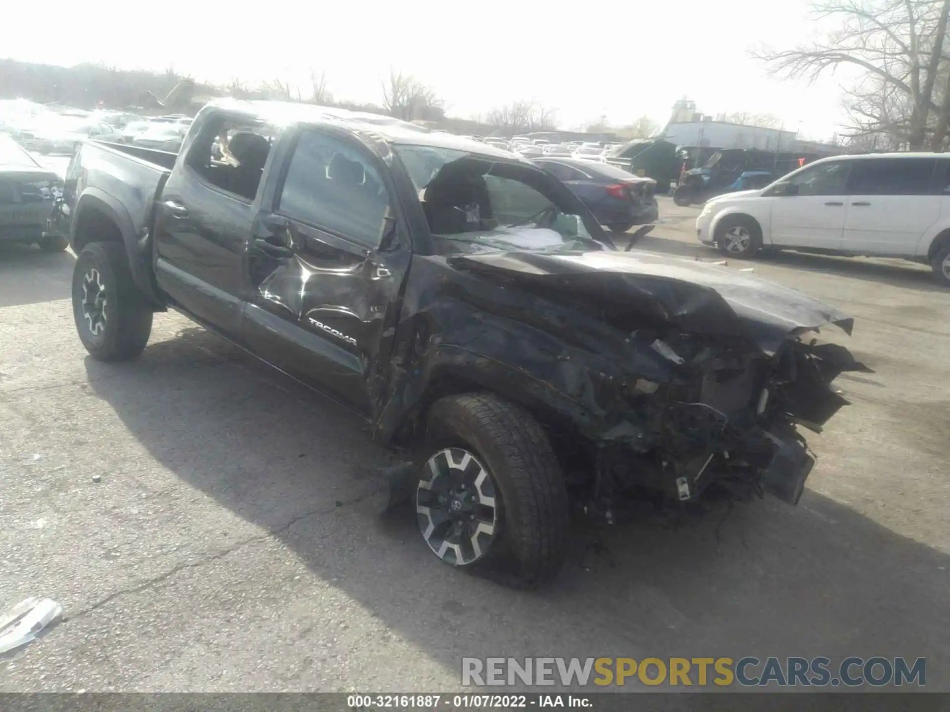 6 Фотография поврежденного автомобиля 5TFCZ5AN4MX267178 TOYOTA TACOMA 4WD 2021