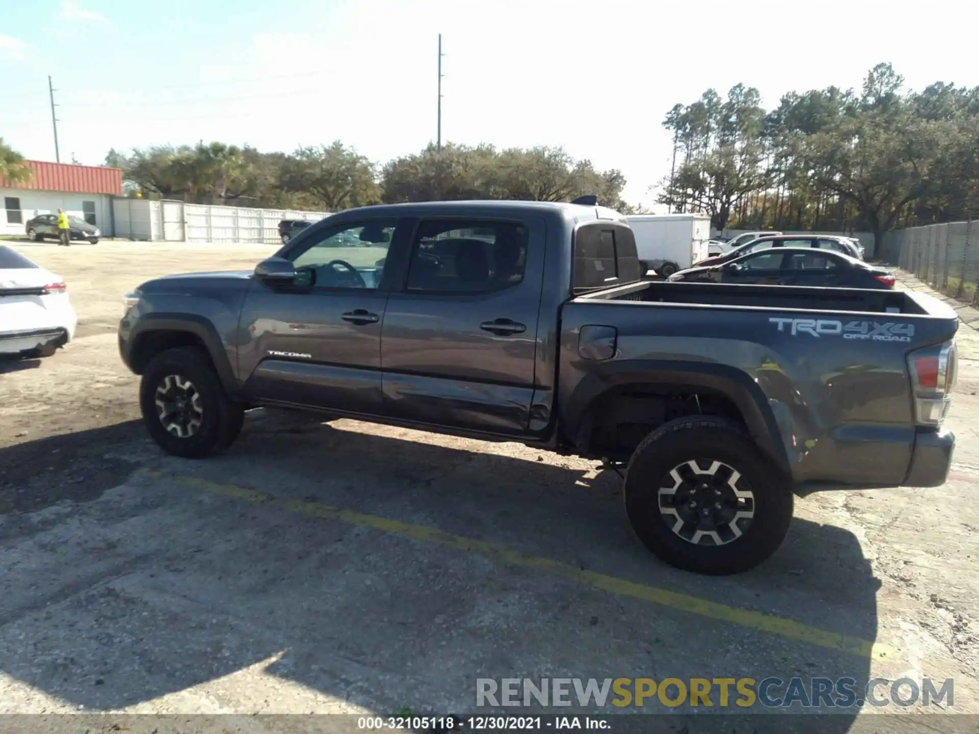 6 Photograph of a damaged car 5TFCZ5AN5MX263852 TOYOTA TACOMA 4WD 2021