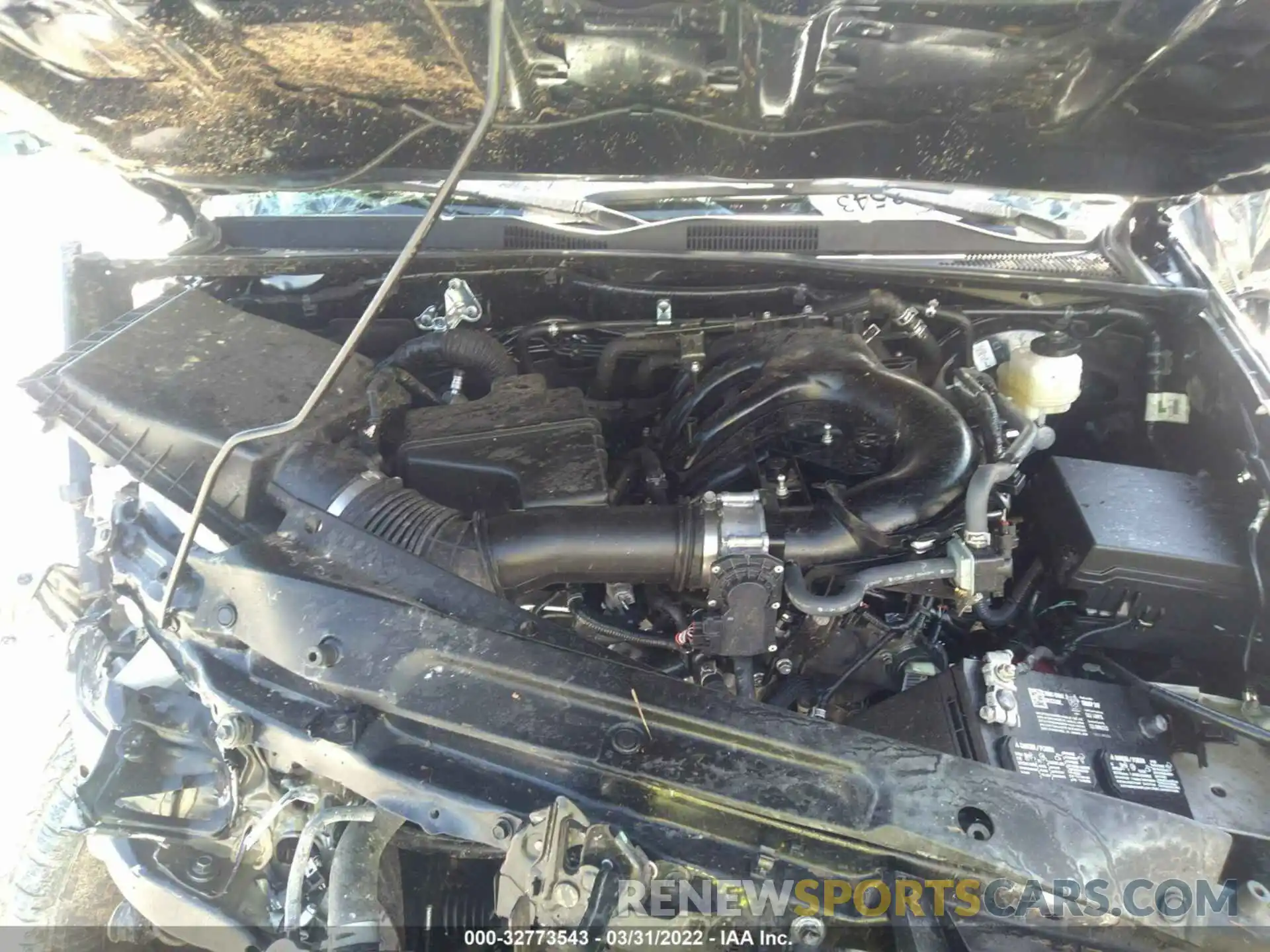 10 Photograph of a damaged car 5TFCZ5AN6MX261530 TOYOTA TACOMA 4WD 2021