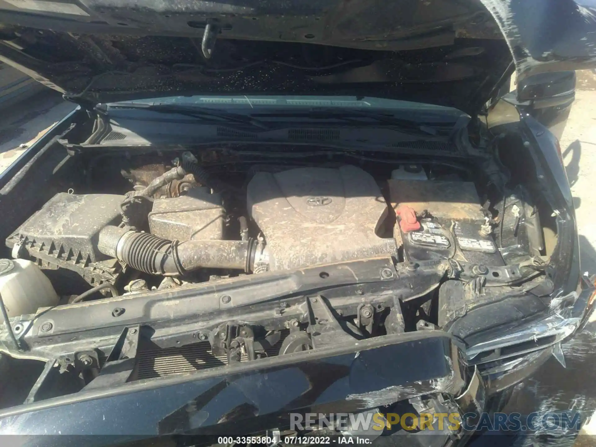 10 Photograph of a damaged car 5TFCZ5AN6MX269790 TOYOTA TACOMA 4WD 2021