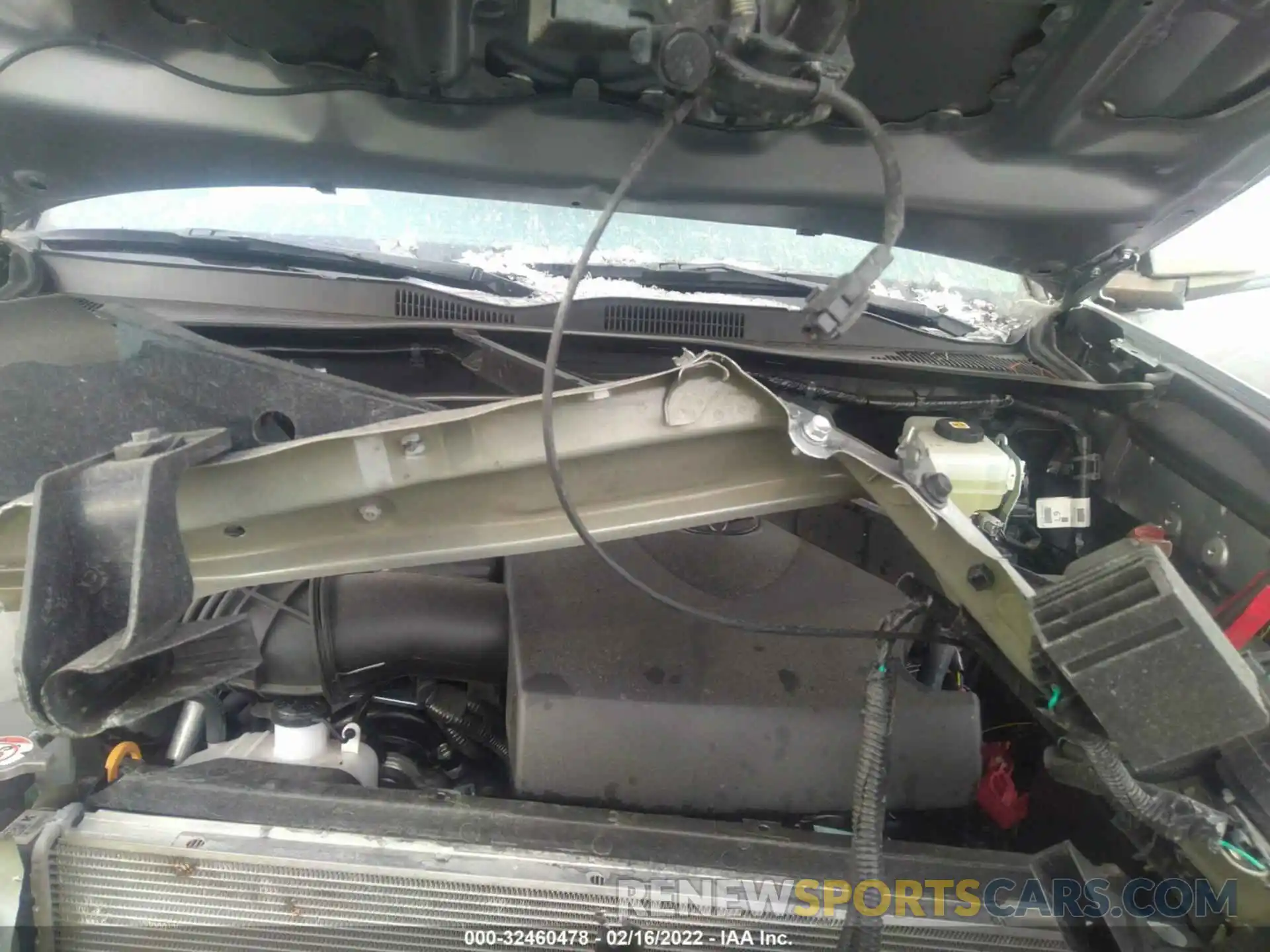 10 Фотография поврежденного автомобиля 5TFCZ5AN6MX271829 TOYOTA TACOMA 4WD 2021