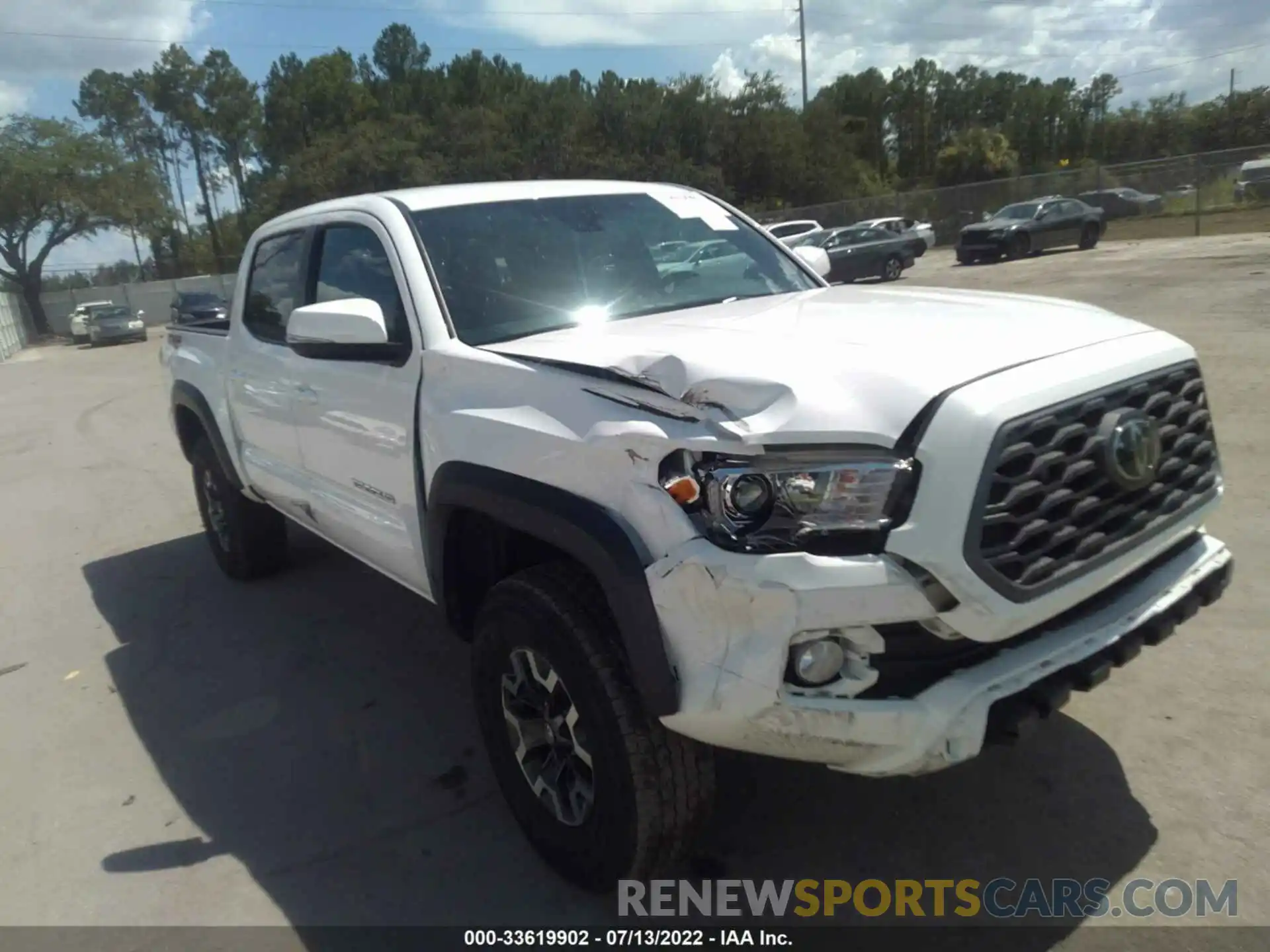 6 Photograph of a damaged car 5TFCZ5AN6MX271992 TOYOTA TACOMA 4WD 2021