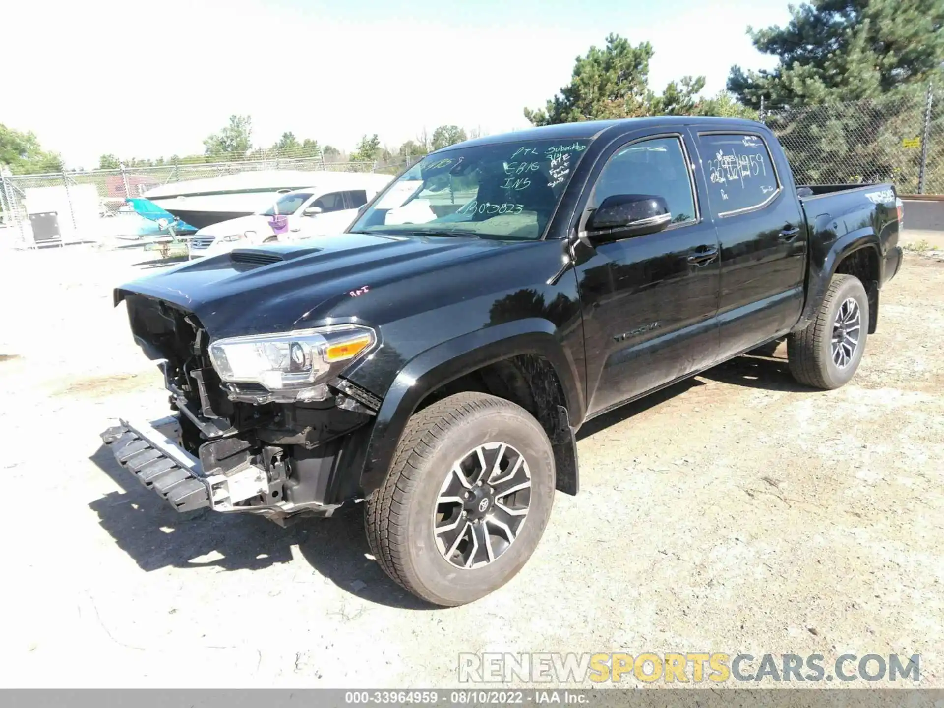 2 Photograph of a damaged car 5TFCZ5AN6MX277503 TOYOTA TACOMA 4WD 2021