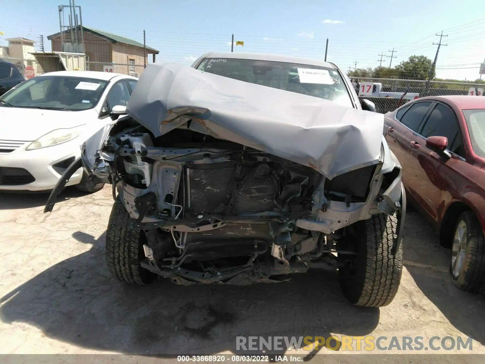 6 Photograph of a damaged car 5TFCZ5AN6MX279977 TOYOTA TACOMA 4WD 2021