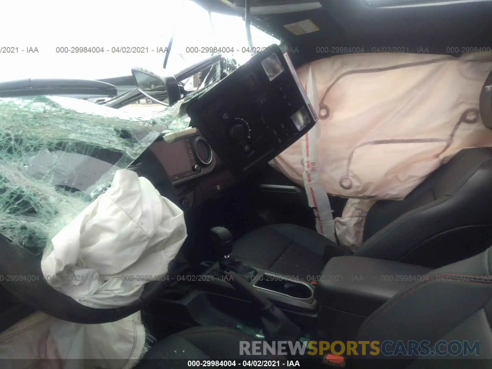 5 Photograph of a damaged car 5TFCZ5AN7MX247510 TOYOTA TACOMA 4WD 2021