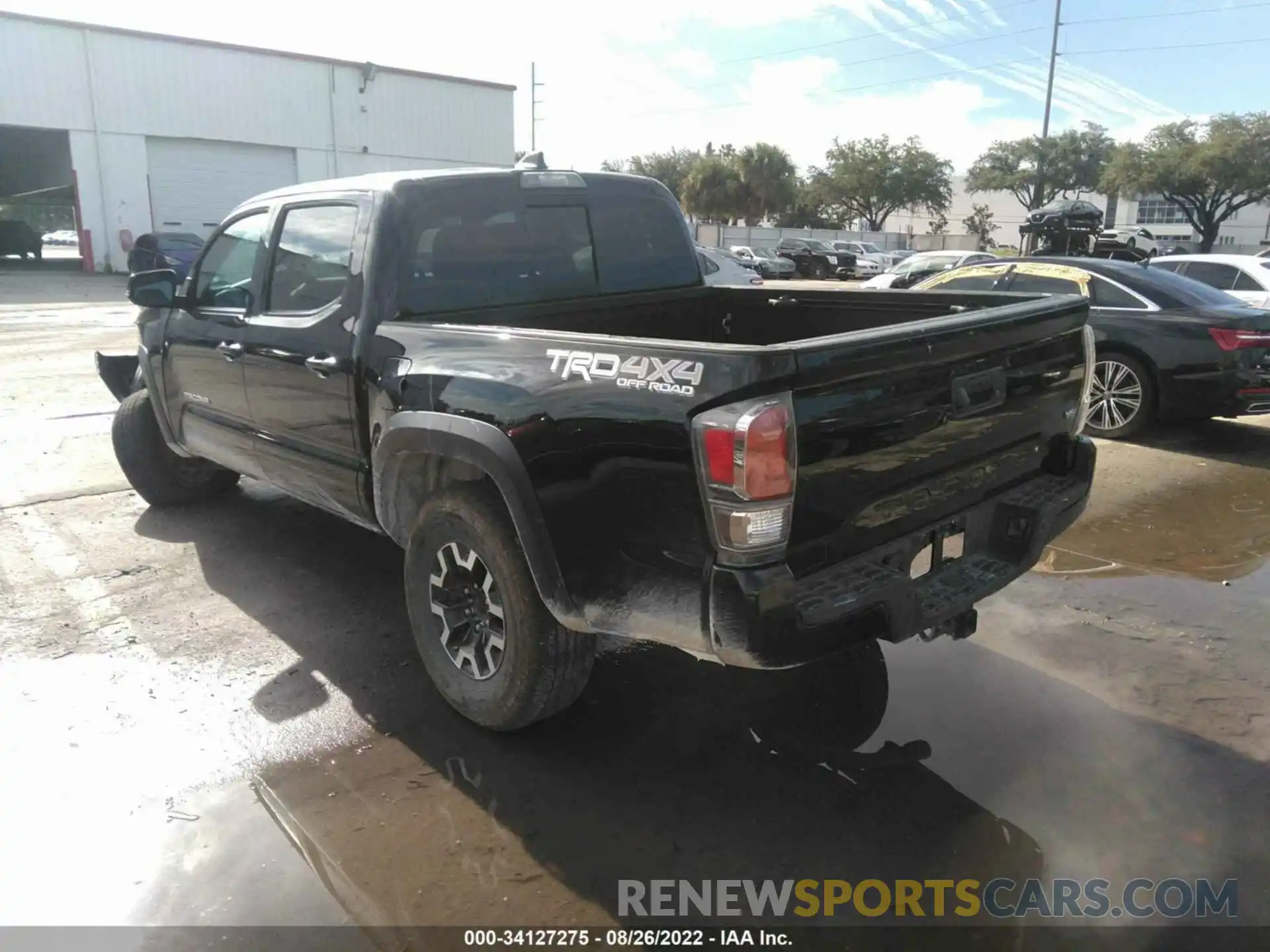 3 Фотография поврежденного автомобиля 5TFCZ5AN7MX258930 TOYOTA TACOMA 4WD 2021