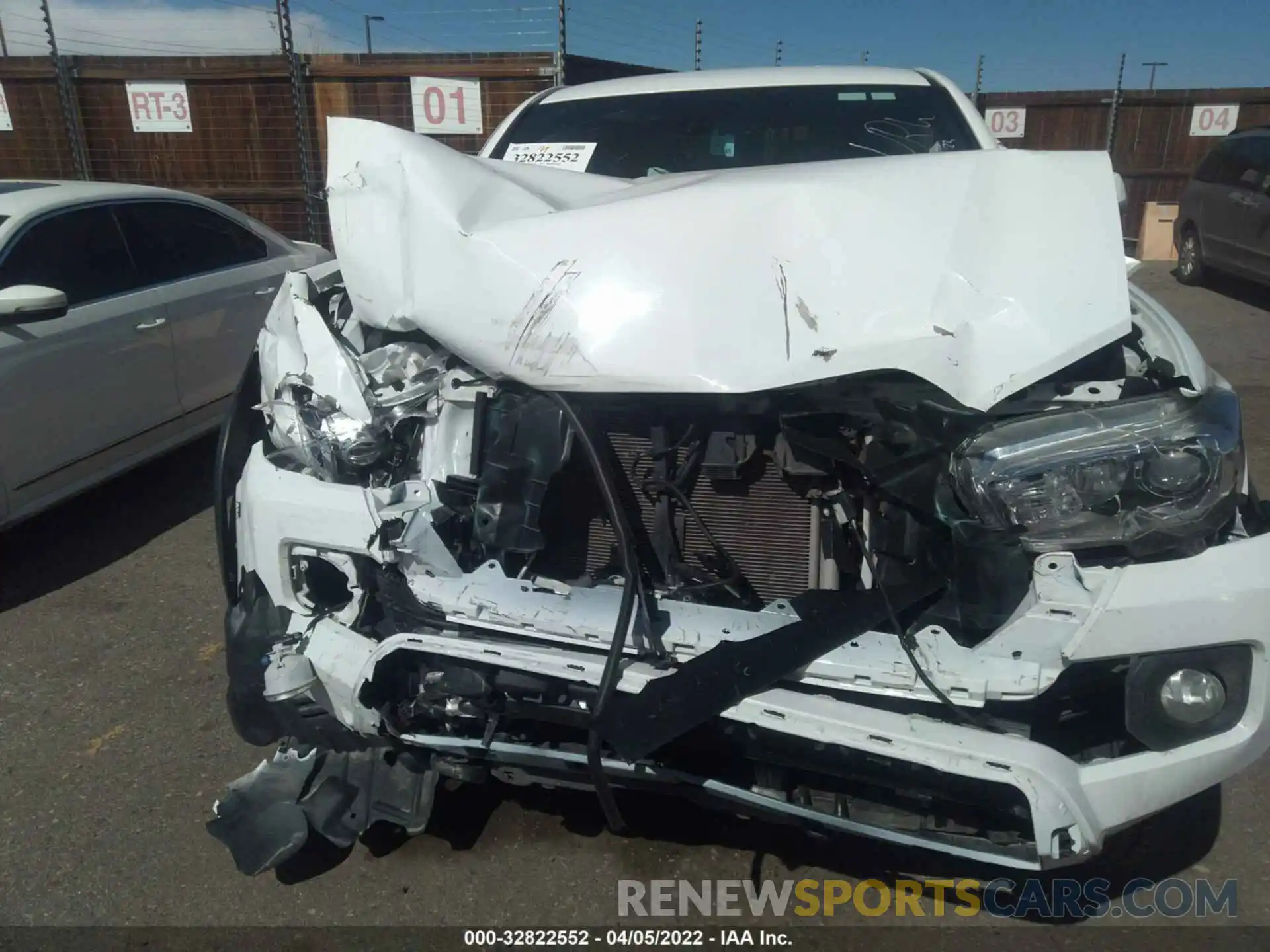 6 Photograph of a damaged car 5TFCZ5AN7MX265005 TOYOTA TACOMA 4WD 2021