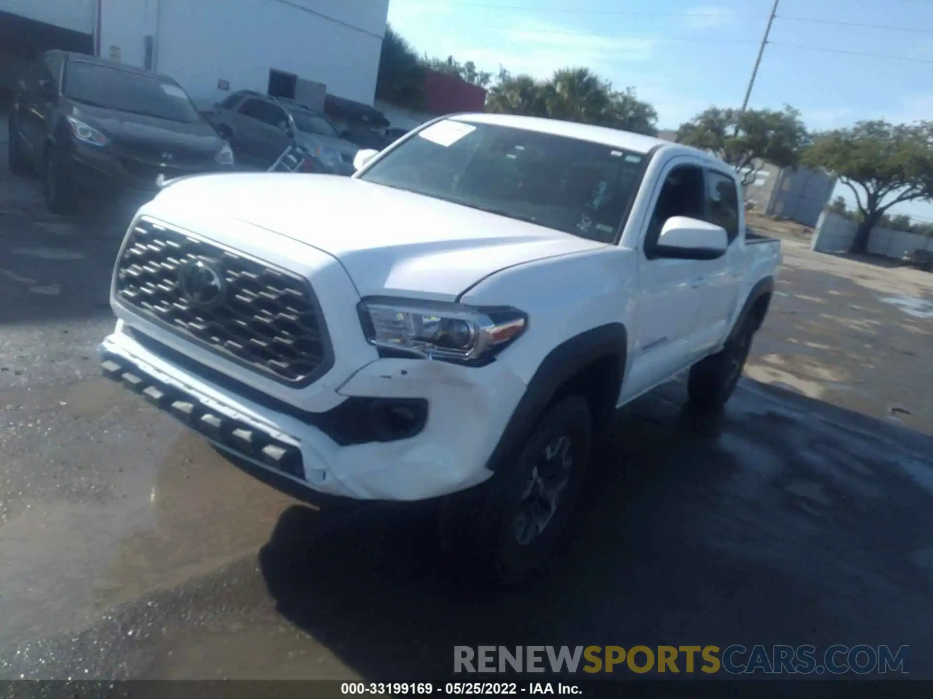 2 Photograph of a damaged car 5TFCZ5AN7MX265022 TOYOTA TACOMA 4WD 2021