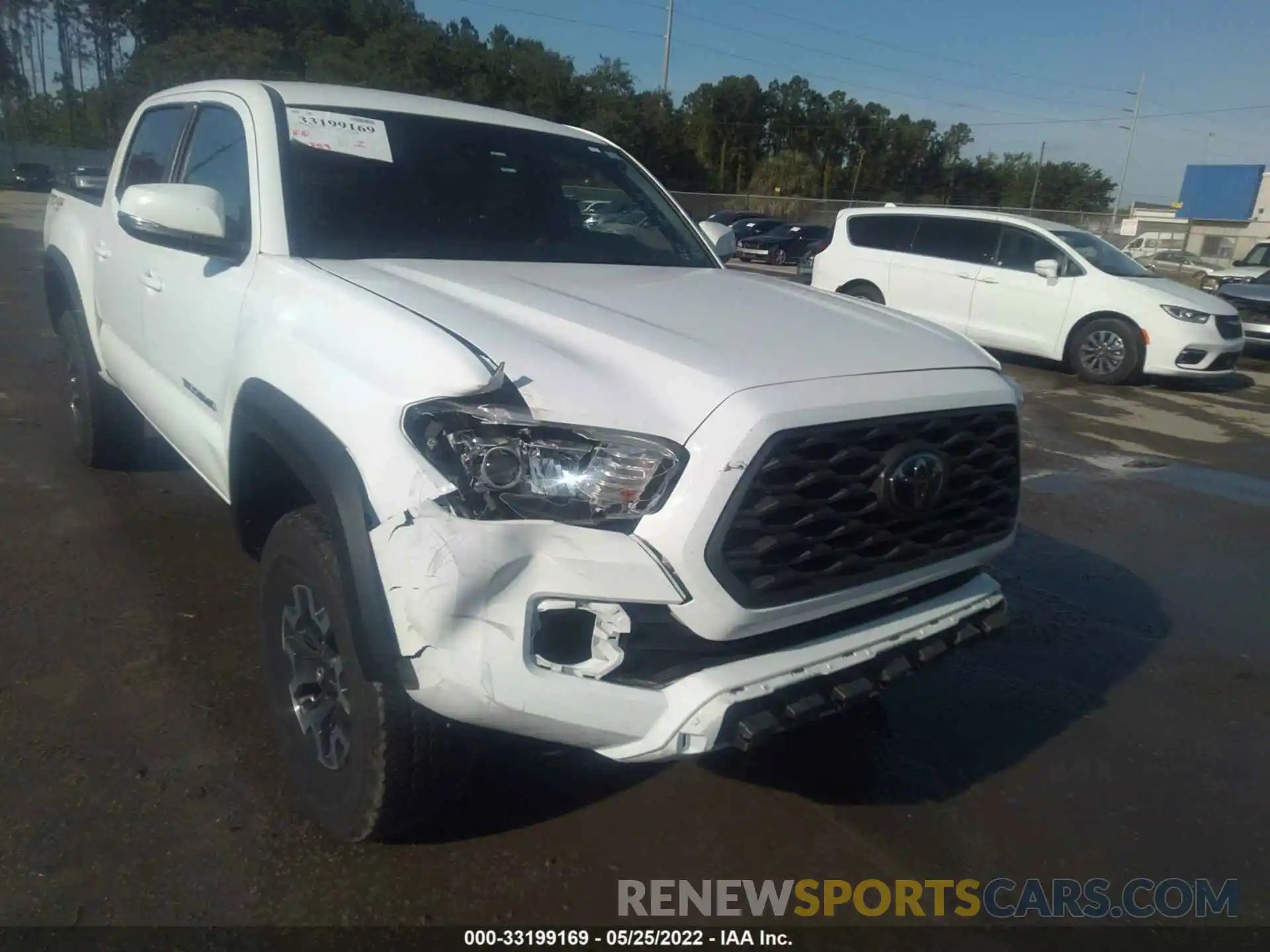 6 Photograph of a damaged car 5TFCZ5AN7MX265022 TOYOTA TACOMA 4WD 2021