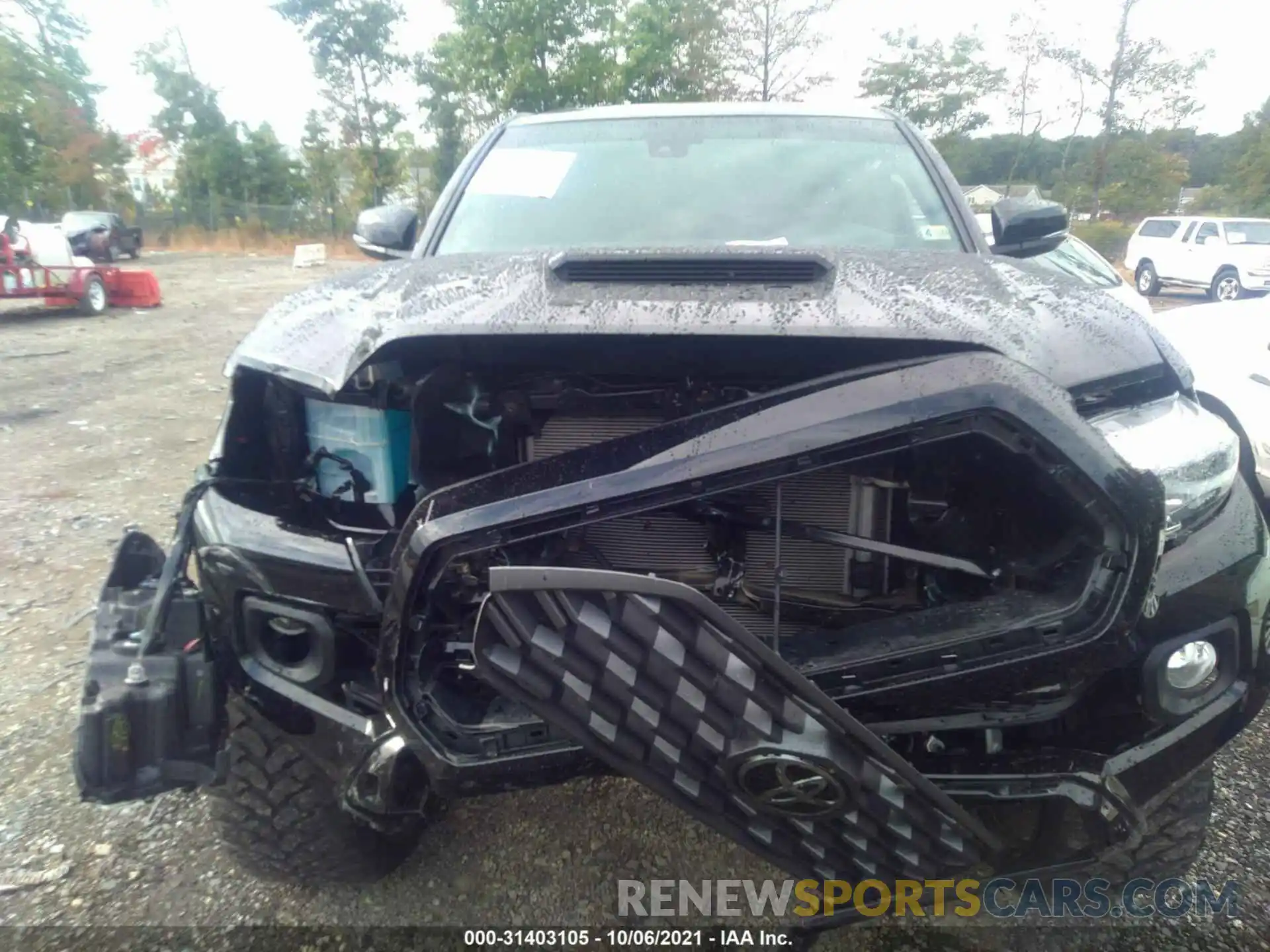 6 Photograph of a damaged car 5TFCZ5AN7MX270382 TOYOTA TACOMA 4WD 2021