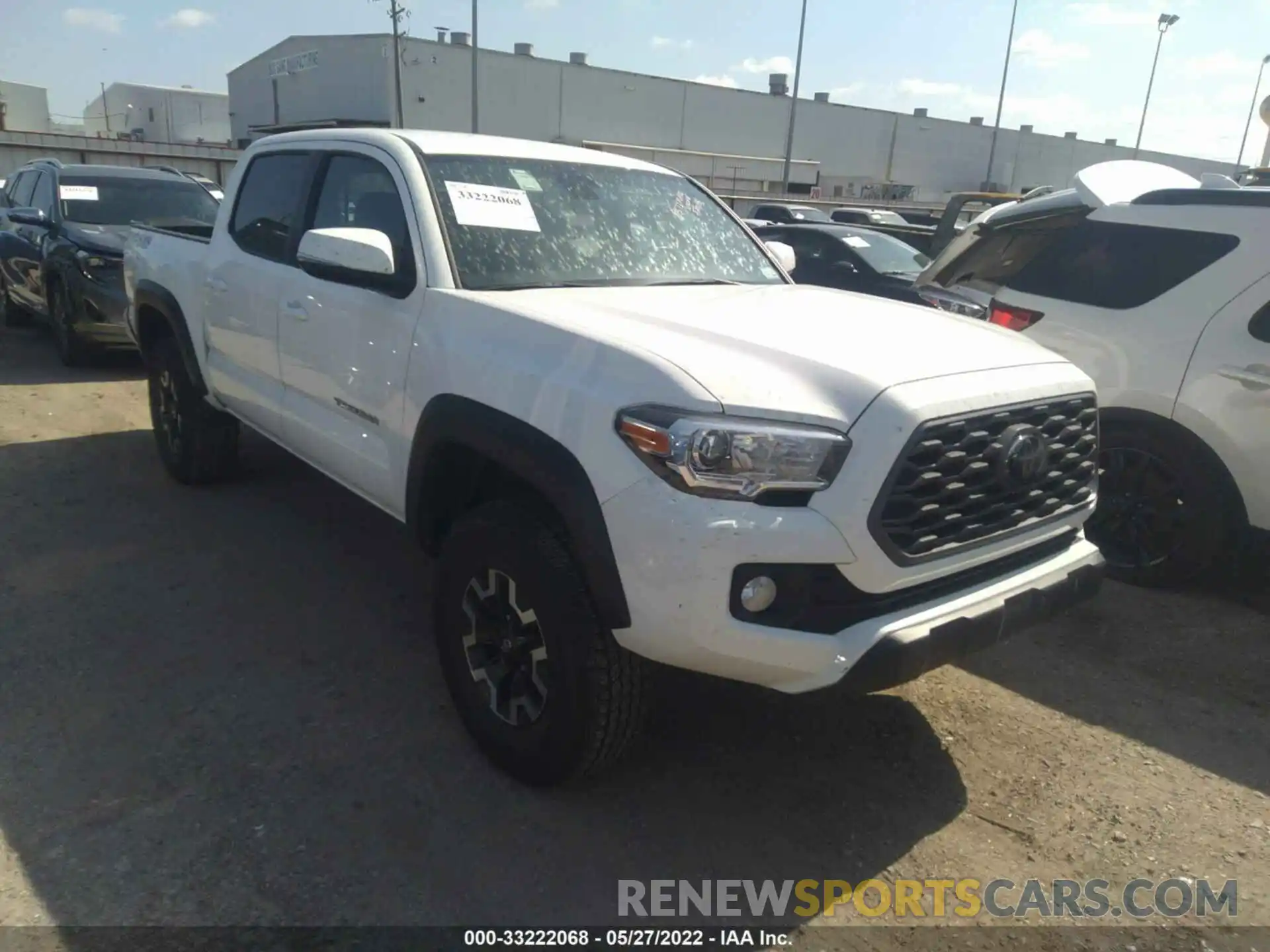 1 Фотография поврежденного автомобиля 5TFCZ5AN8MX263750 TOYOTA TACOMA 4WD 2021