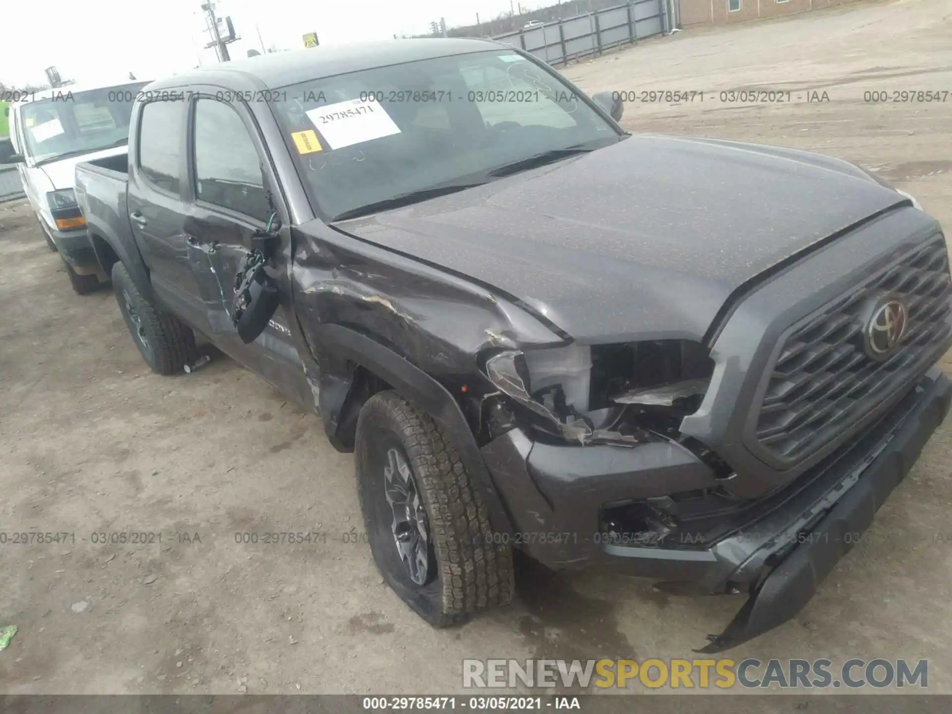 6 Photograph of a damaged car 5TFCZ5AN9MX259108 TOYOTA TACOMA 4WD 2021