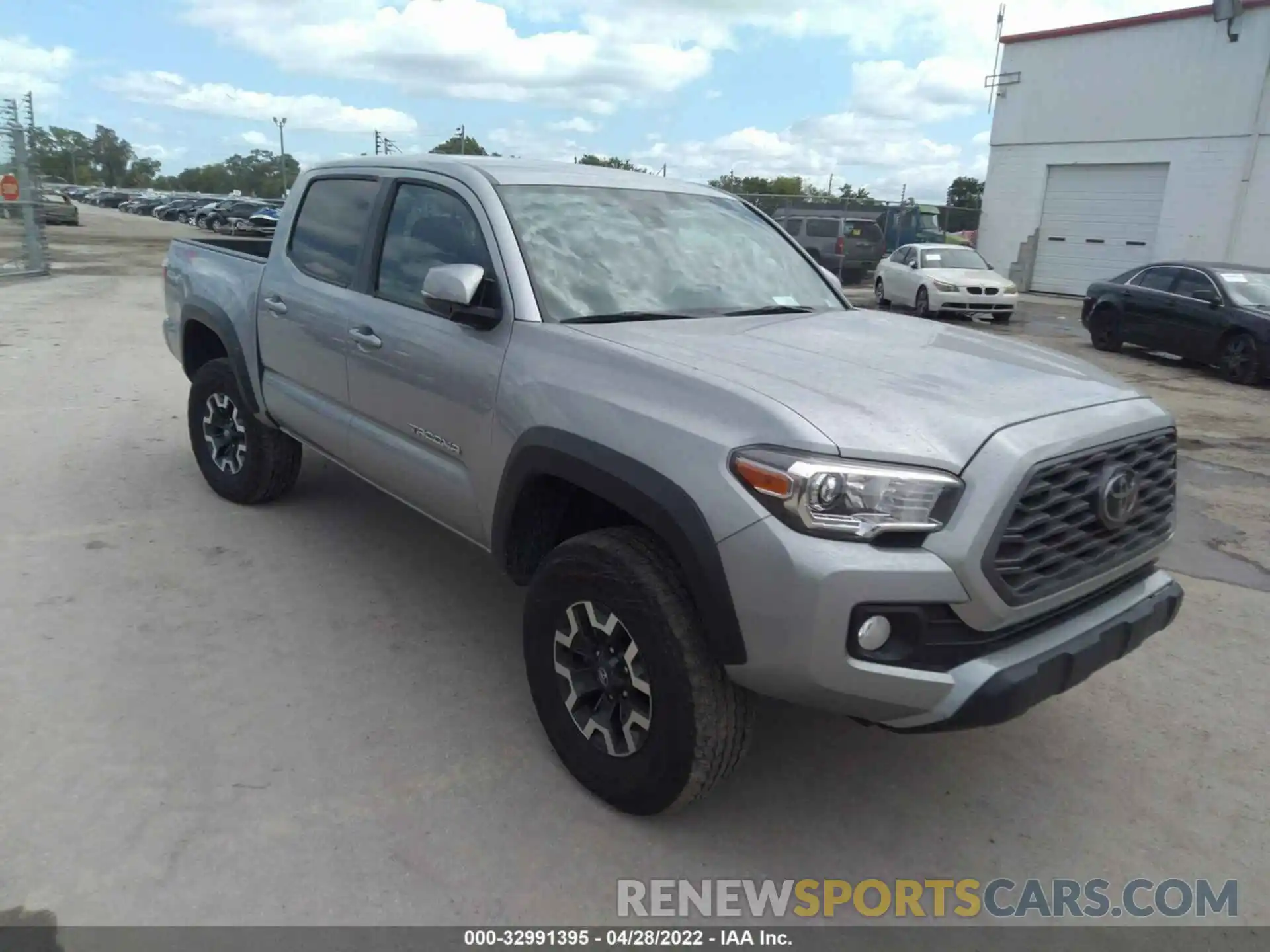 1 Photograph of a damaged car 5TFCZ5AN9MX263689 TOYOTA TACOMA 4WD 2021