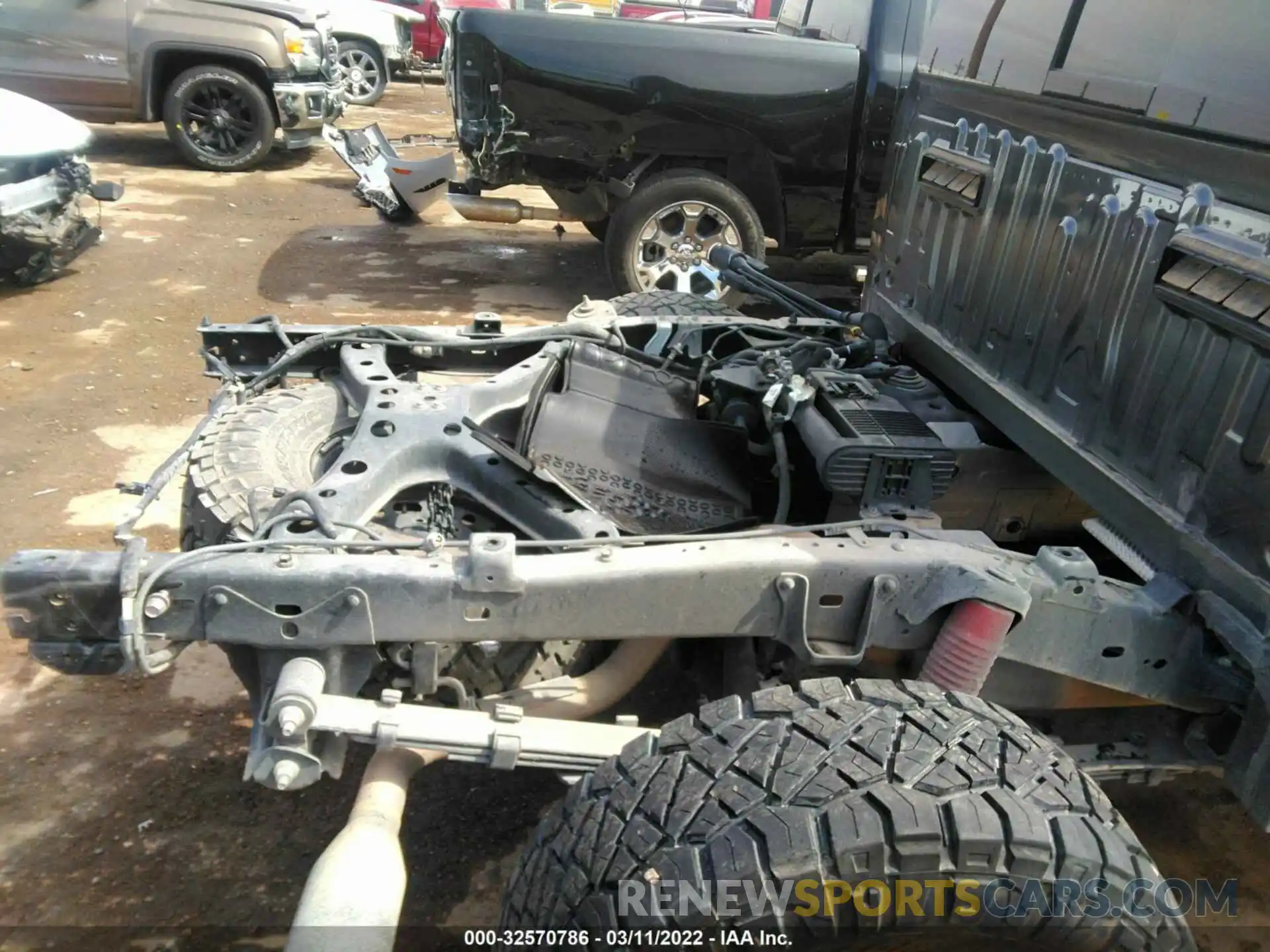 6 Фотография поврежденного автомобиля 5TFCZ5ANXMX250899 TOYOTA TACOMA 4WD 2021