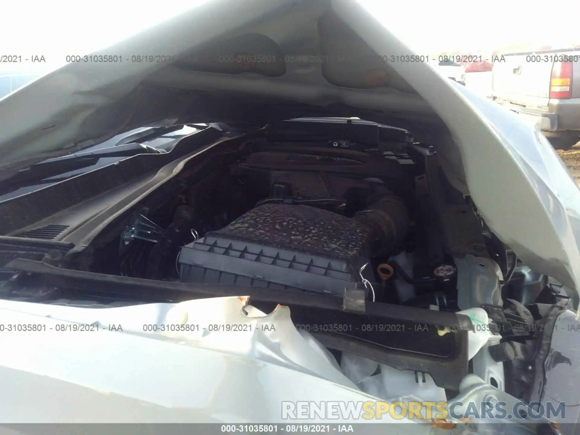 10 Photograph of a damaged car 5TFCZ5ANXMX255813 TOYOTA TACOMA 4WD 2021