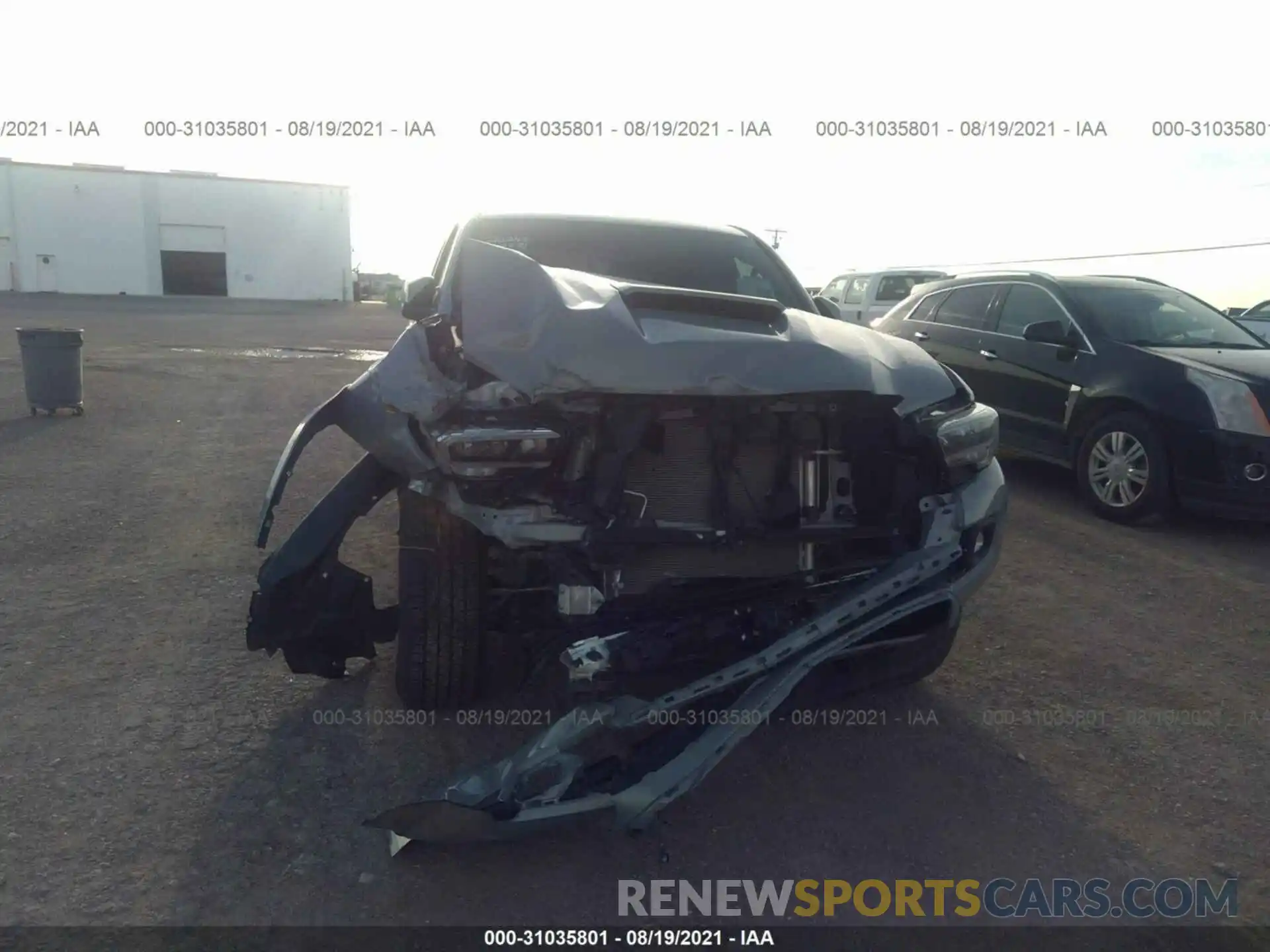 6 Photograph of a damaged car 5TFCZ5ANXMX255813 TOYOTA TACOMA 4WD 2021