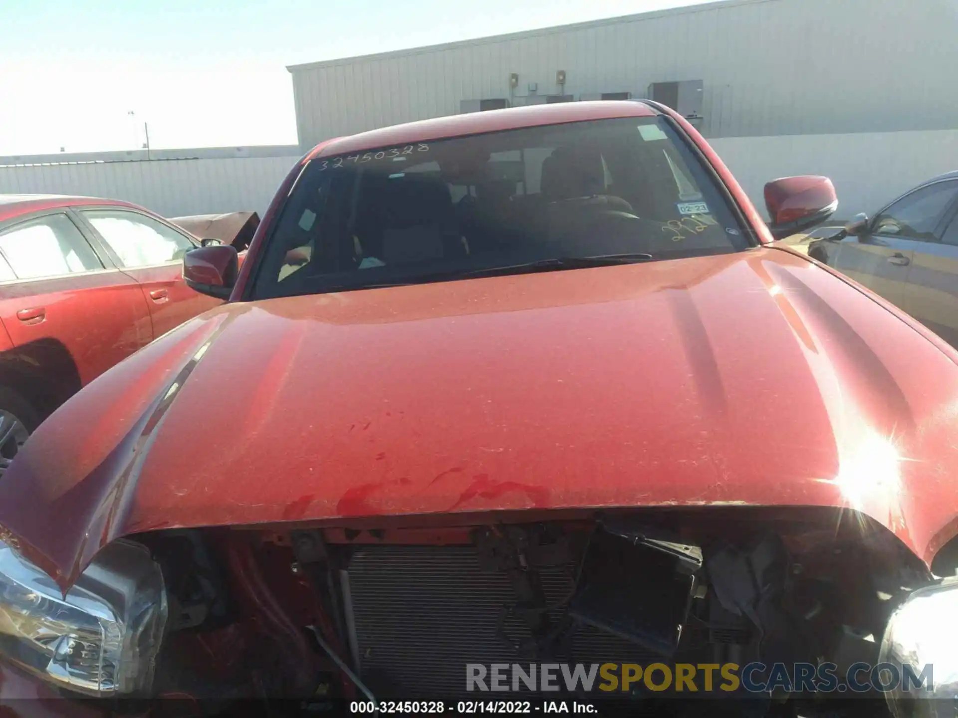 10 Photograph of a damaged car 5TFCZ5ANXMX262924 TOYOTA TACOMA 4WD 2021