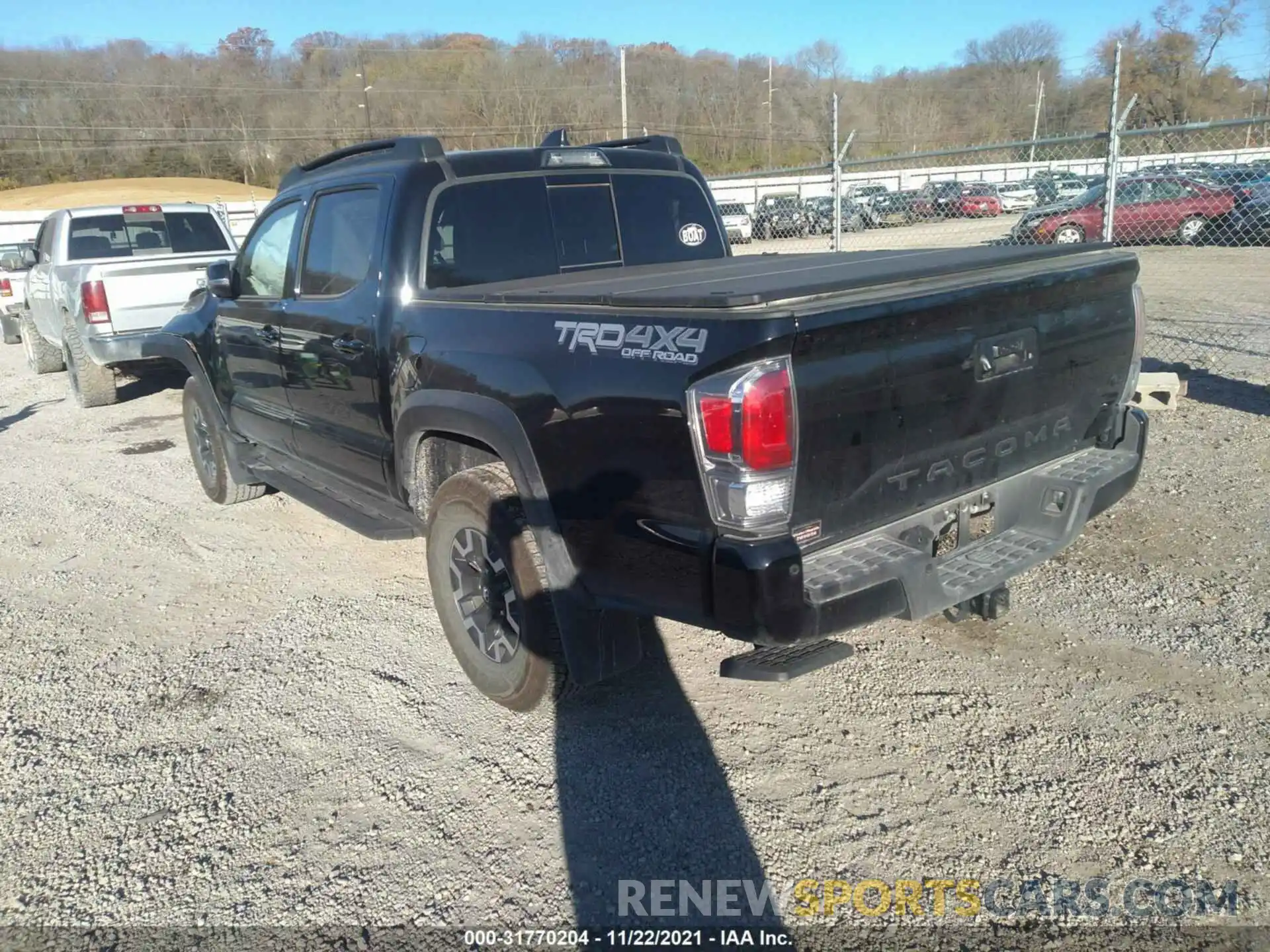 3 Photograph of a damaged car 5TFCZ5ANXMX277035 TOYOTA TACOMA 4WD 2021