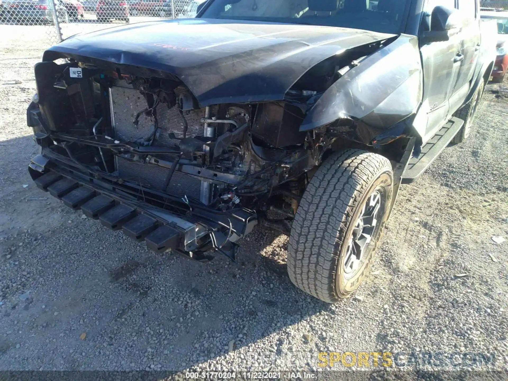 6 Photograph of a damaged car 5TFCZ5ANXMX277035 TOYOTA TACOMA 4WD 2021