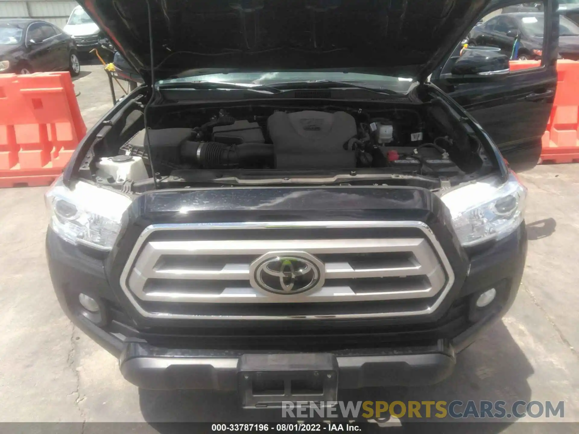 10 Photograph of a damaged car 5TFCZ5ANXMX278542 TOYOTA TACOMA 4WD 2021