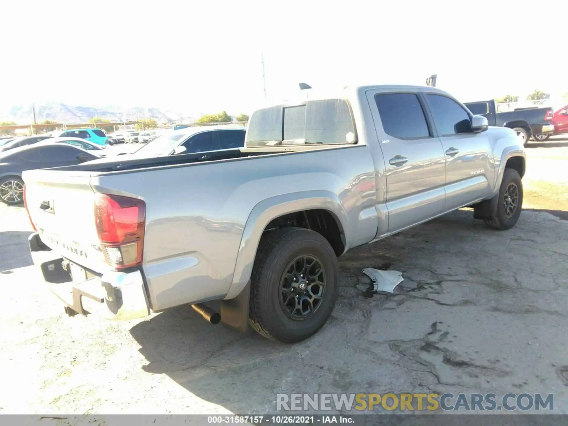 4 Фотография поврежденного автомобиля 5TFDZ5BN1MX066681 TOYOTA TACOMA 4WD 2021