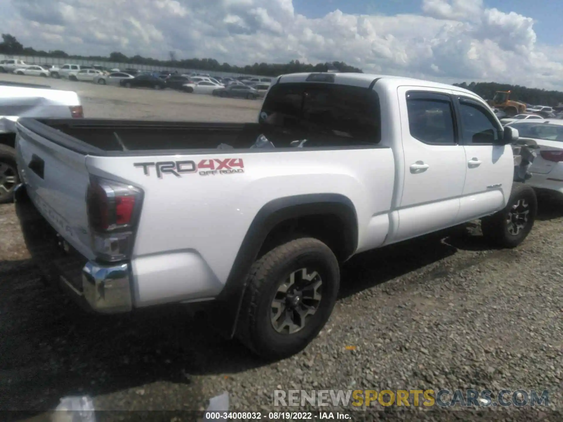 4 Фотография поврежденного автомобиля 5TFDZ5BN4MX058008 TOYOTA TACOMA 4WD 2021