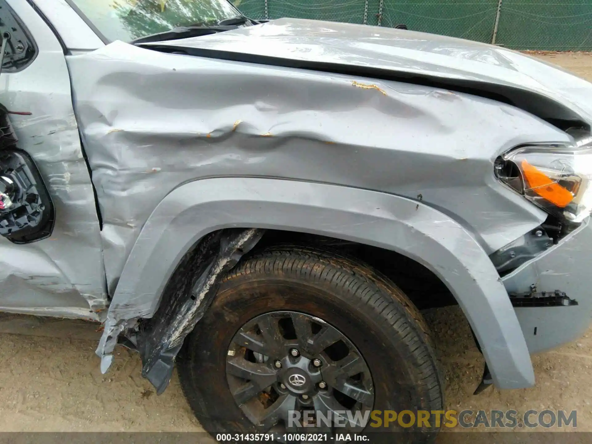 6 Photograph of a damaged car 5TFDZ5BN5MX063508 TOYOTA TACOMA 4WD 2021