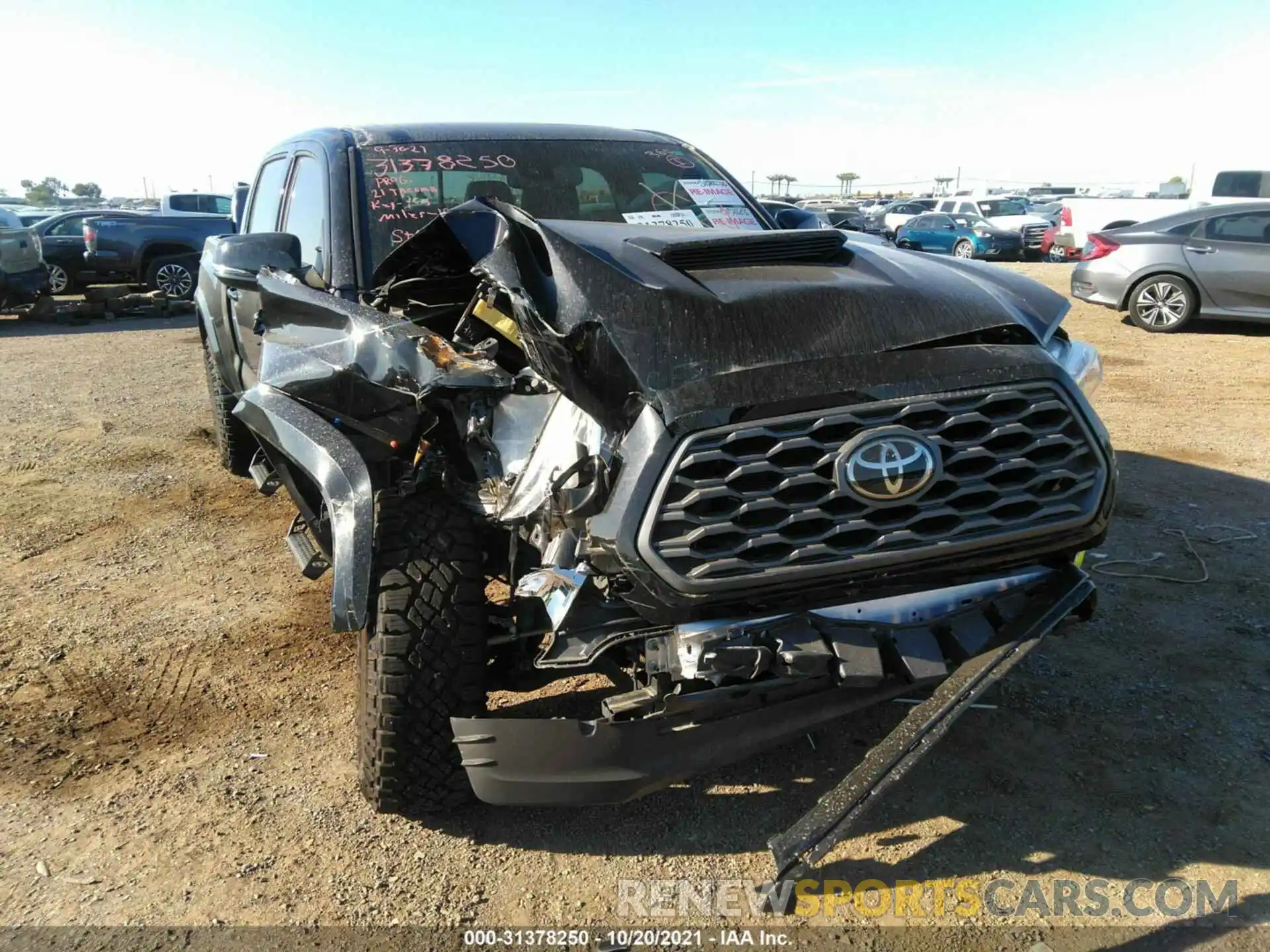 6 Photograph of a damaged car 5TFDZ5BNXMX055825 TOYOTA TACOMA 4WD 2021