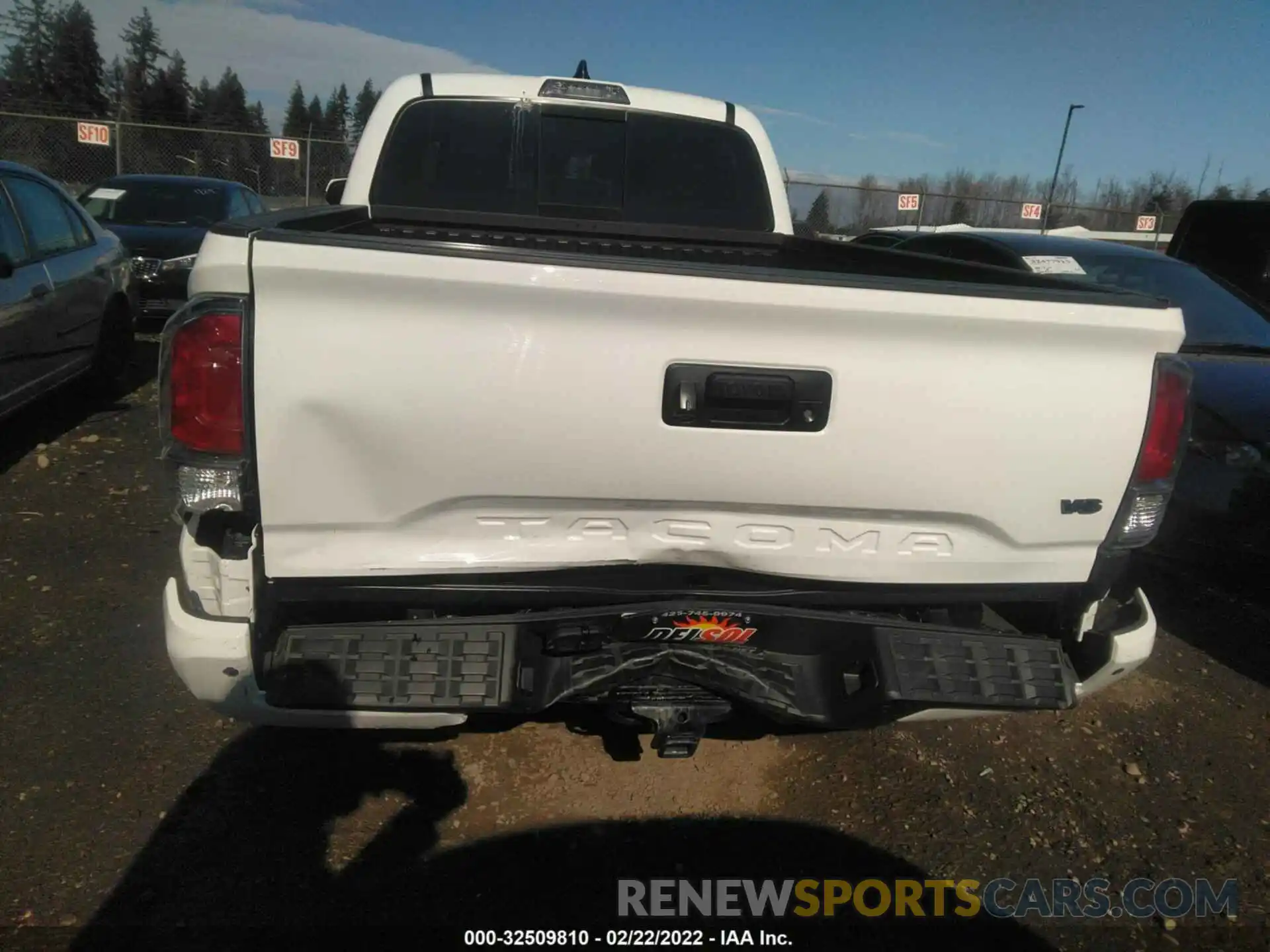 6 Photograph of a damaged car 5TFDZ5BNXMX063276 TOYOTA TACOMA 4WD 2021