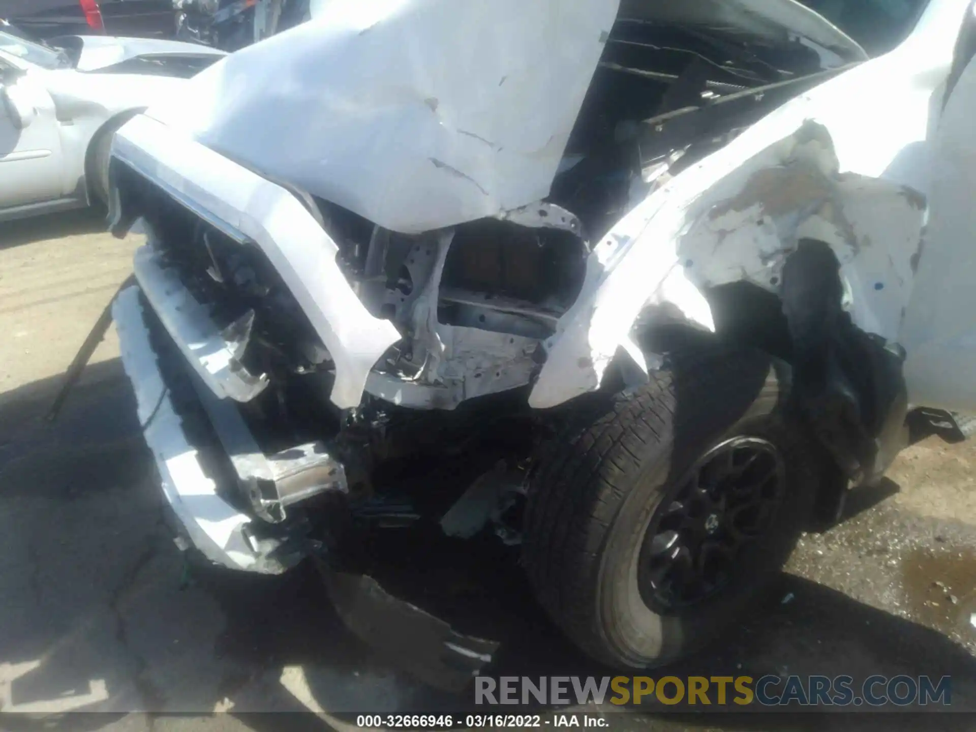 6 Photograph of a damaged car 3TMCZ5AN0NM478269 TOYOTA TACOMA 4WD 2022