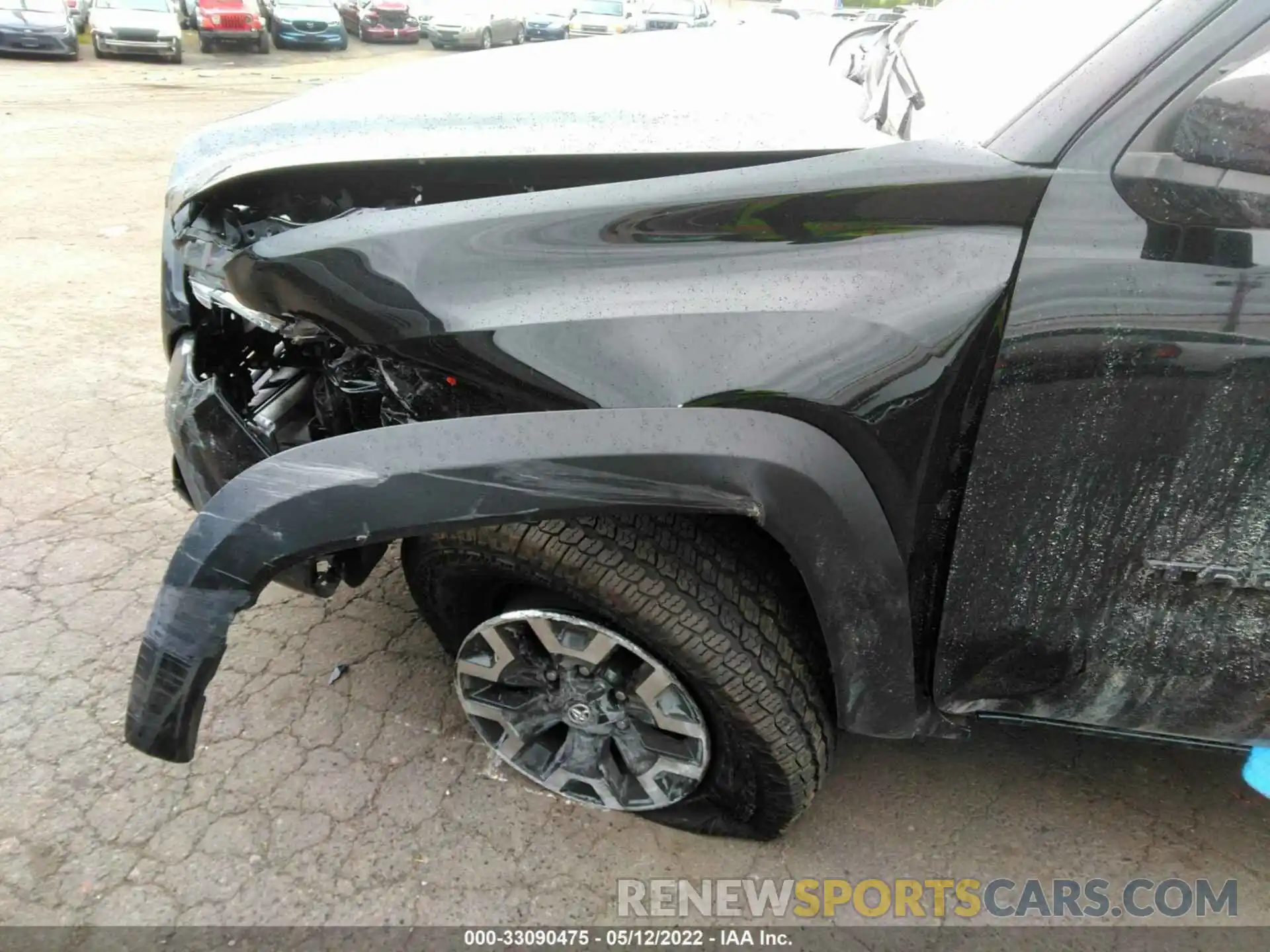 6 Photograph of a damaged car 3TMCZ5AN0NM490552 TOYOTA TACOMA 4WD 2022