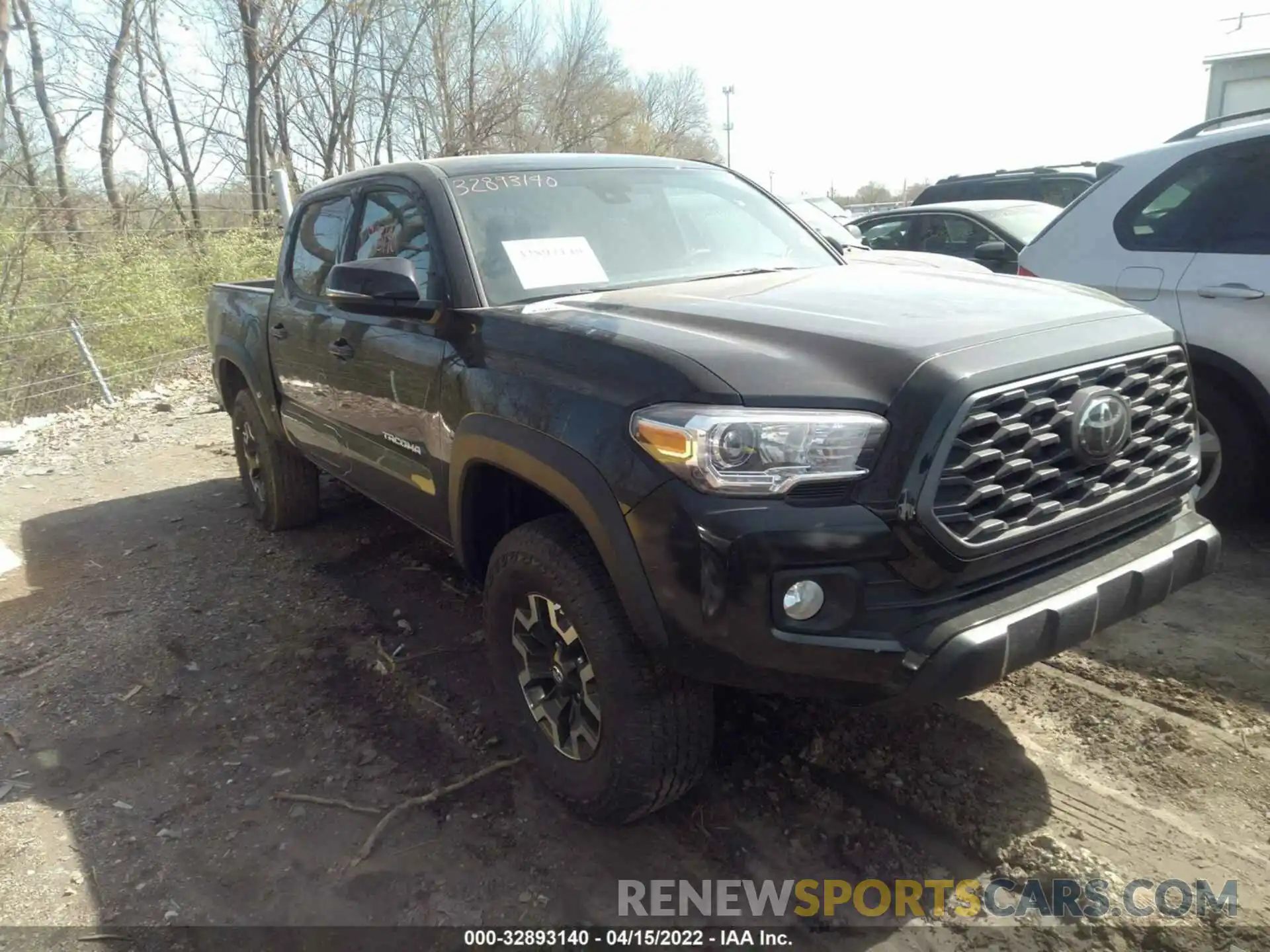 1 Photograph of a damaged car 3TMCZ5AN1NM475946 TOYOTA TACOMA 4WD 2022