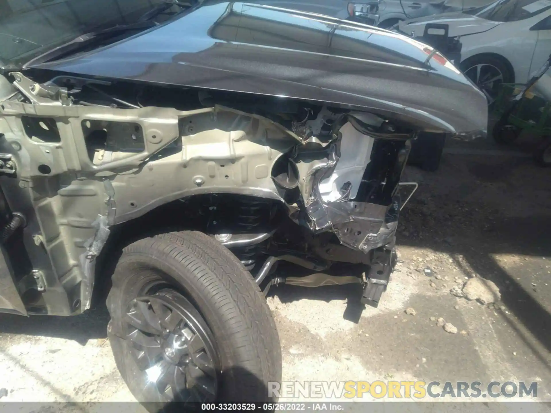 6 Photograph of a damaged car 3TMCZ5AN1NM476028 TOYOTA TACOMA 4WD 2022