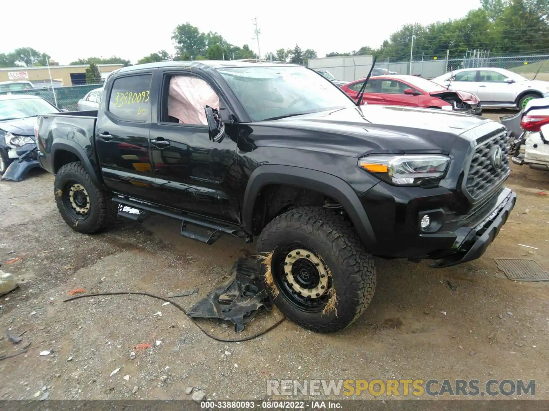 1 Фотография поврежденного автомобиля 3TMCZ5AN1NM483884 TOYOTA TACOMA 4WD 2022