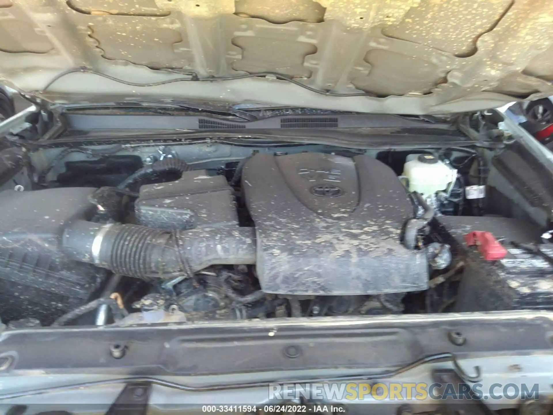 10 Photograph of a damaged car 3TMCZ5AN1NM486915 TOYOTA TACOMA 4WD 2022